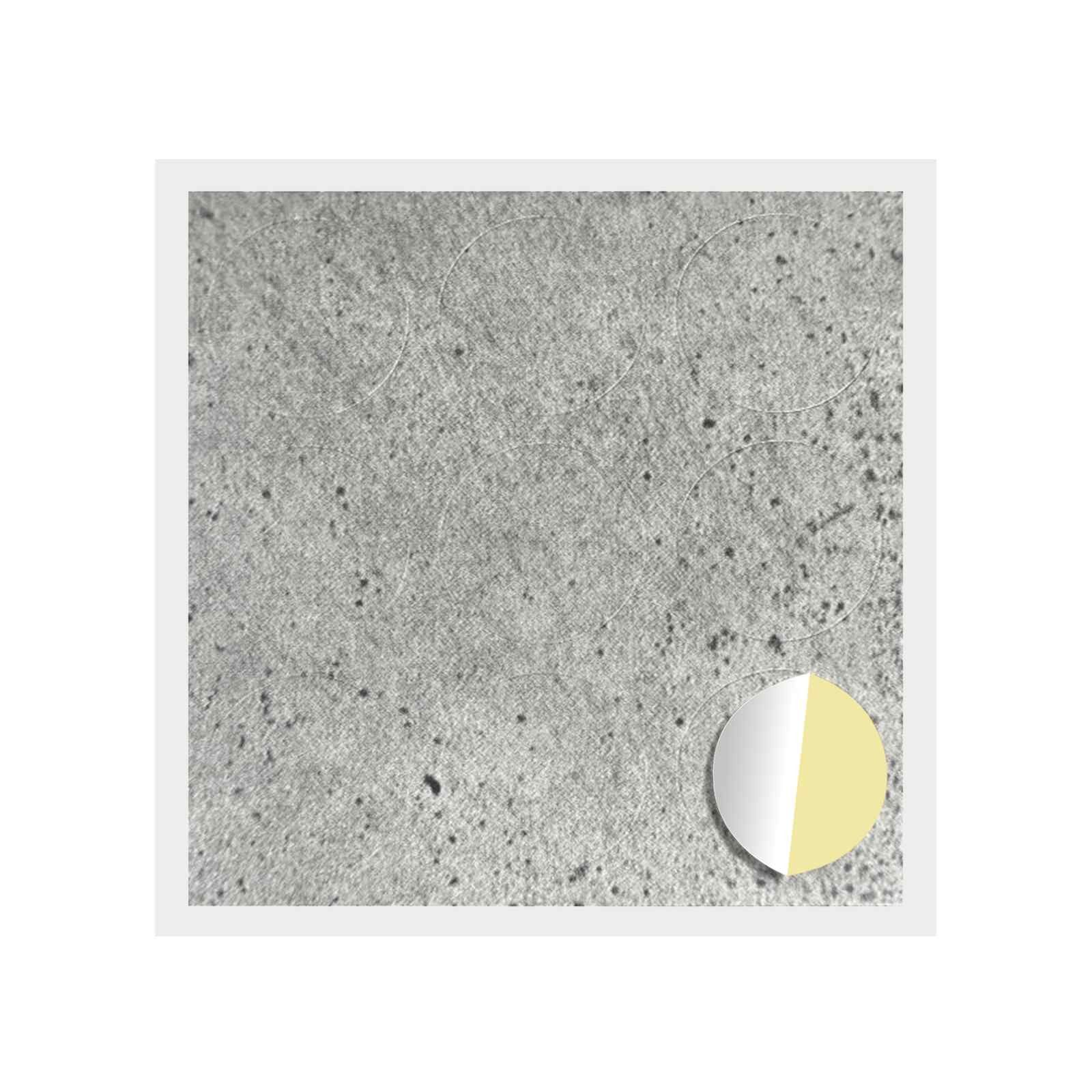 vidaXL Abdeckkappe, Selbstklebende Schraubenabdeckung 12 pcs Beton Grau