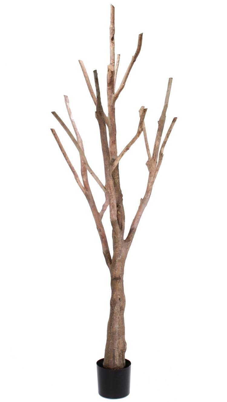 Kunstbaum Kunst Baumstamm laublos Wilko, Geäst, braun, 215cm - Dekobaum, artplants, Höhe 215.0 cm