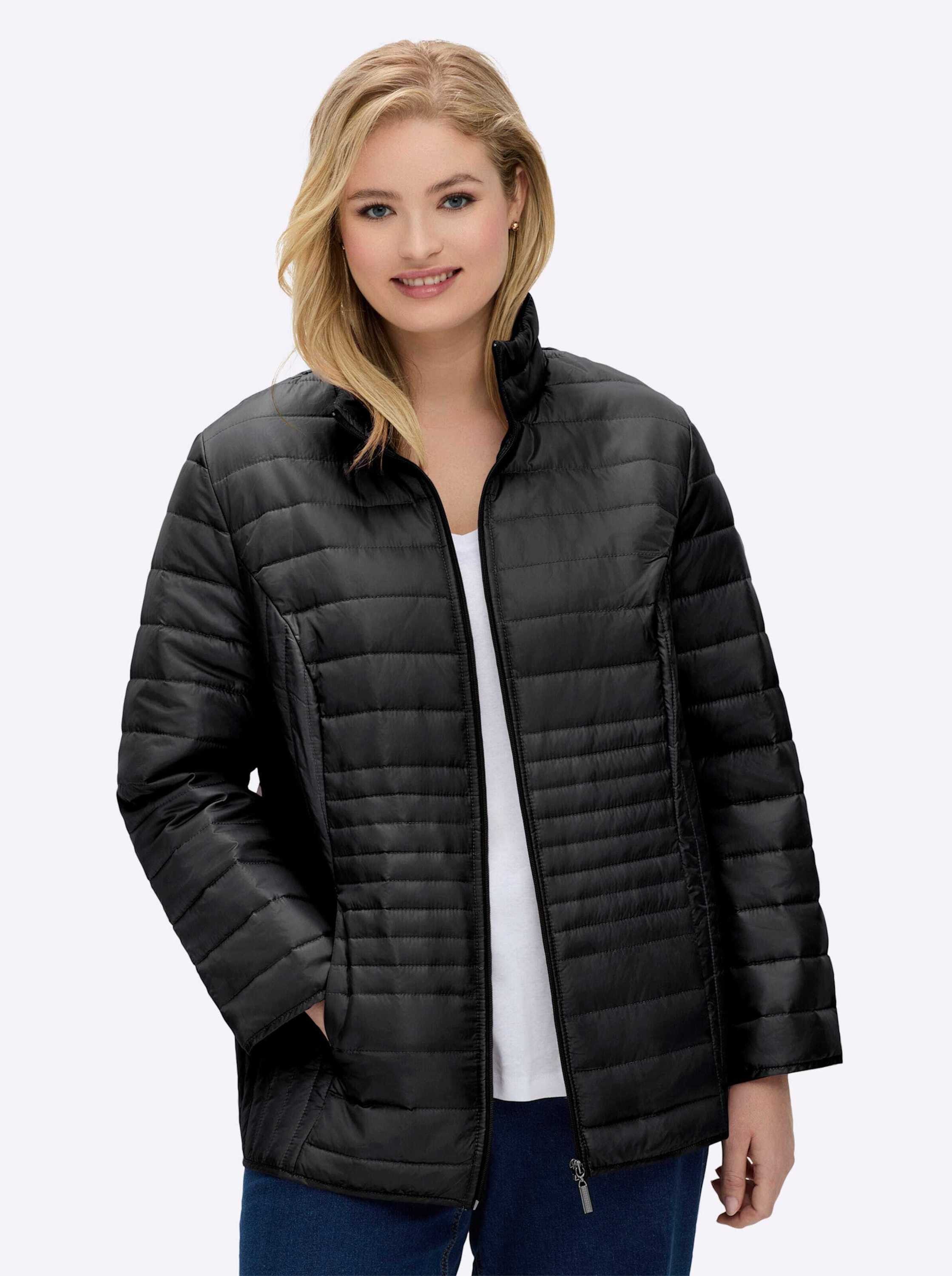 Sieh an! Allwetterjacke Steppjacke Langarm