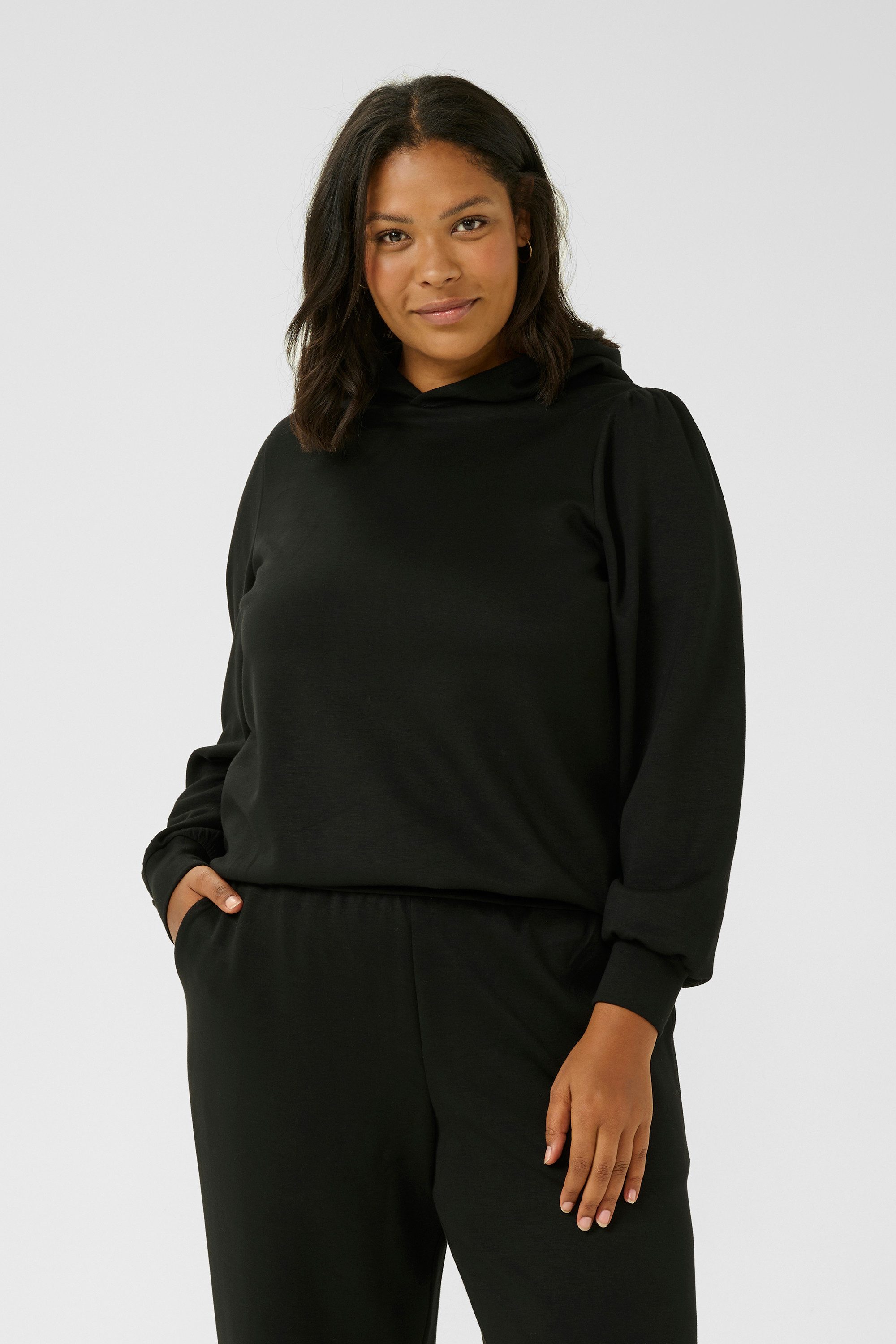 KAFFE Curve Fleecepullover Sweatshirt KCaprila plus