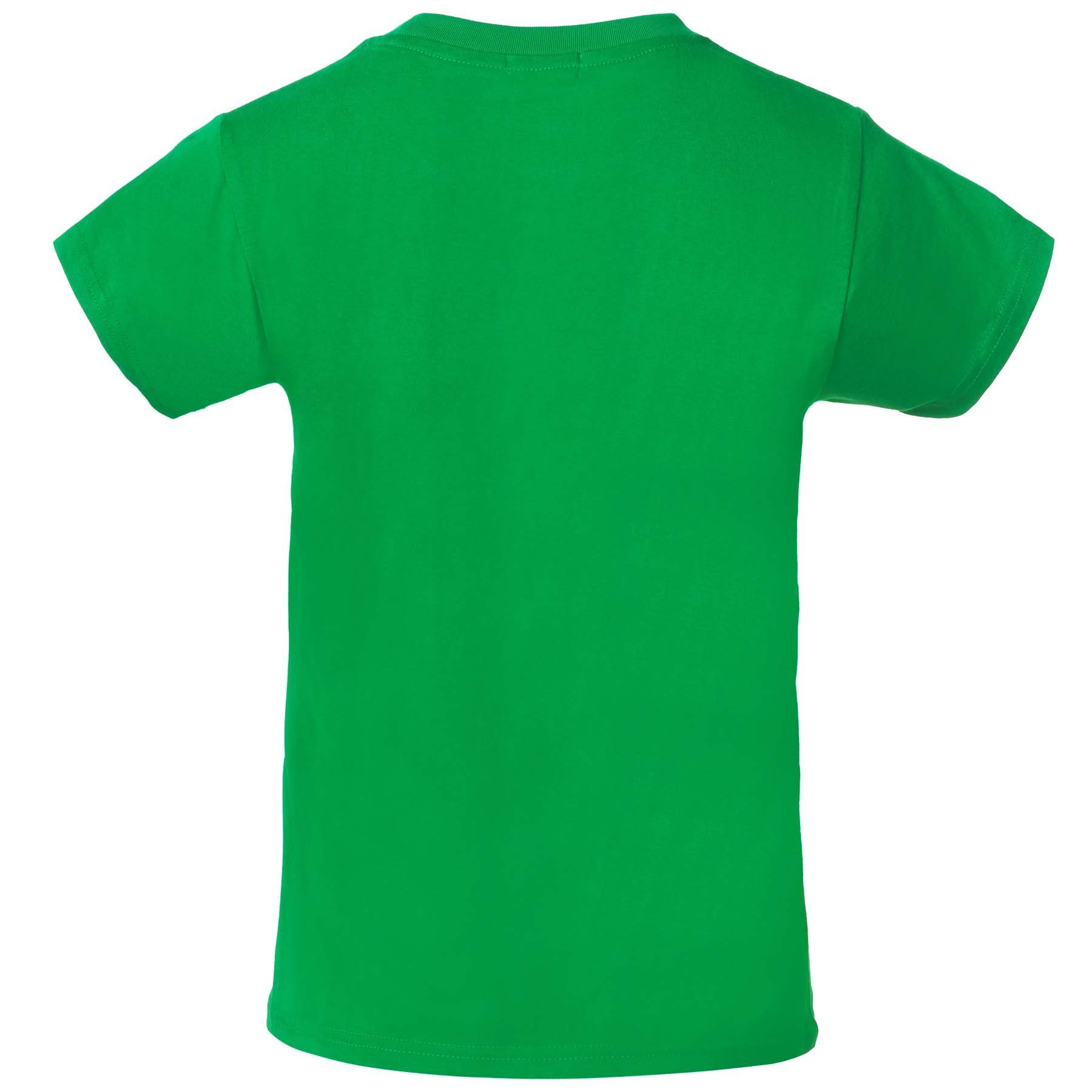 dressforfun T-Shirt Kurzarmtop, Für viele Outfits & Auftritte, Rundhals mit (Freizeitoberteil, Konfektionsgröße L in grün) Einfarbiges T-Shirt für Frauen, Feste – Bild 5 von 5