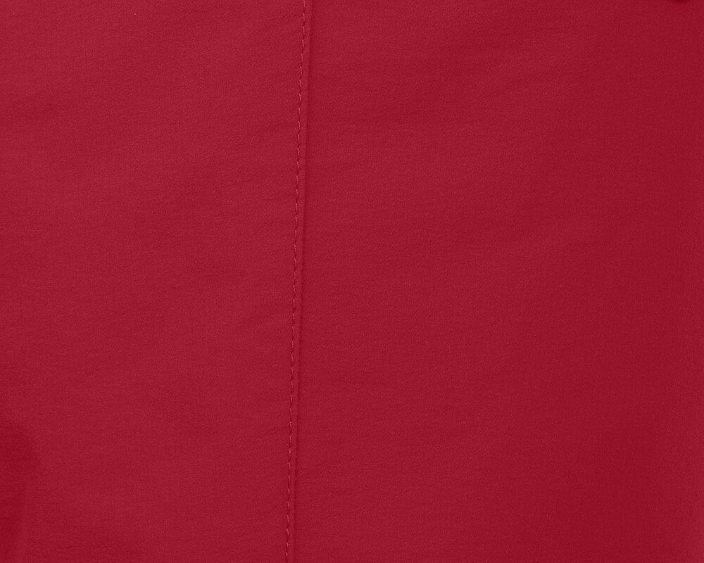 strpazierfähig, Damen Outdoorhose rot (slim) COMFORT Normalgrößen, leicht, Capri VIDAA Bergson 3/4 Wanderhose,