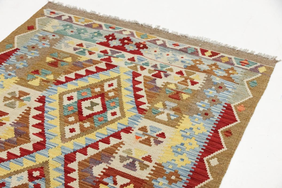 Orientteppich Kelim Afghan 102x148 rechteckig, Handgewebter Trading, mm Nain Orientteppich, 3 Höhe