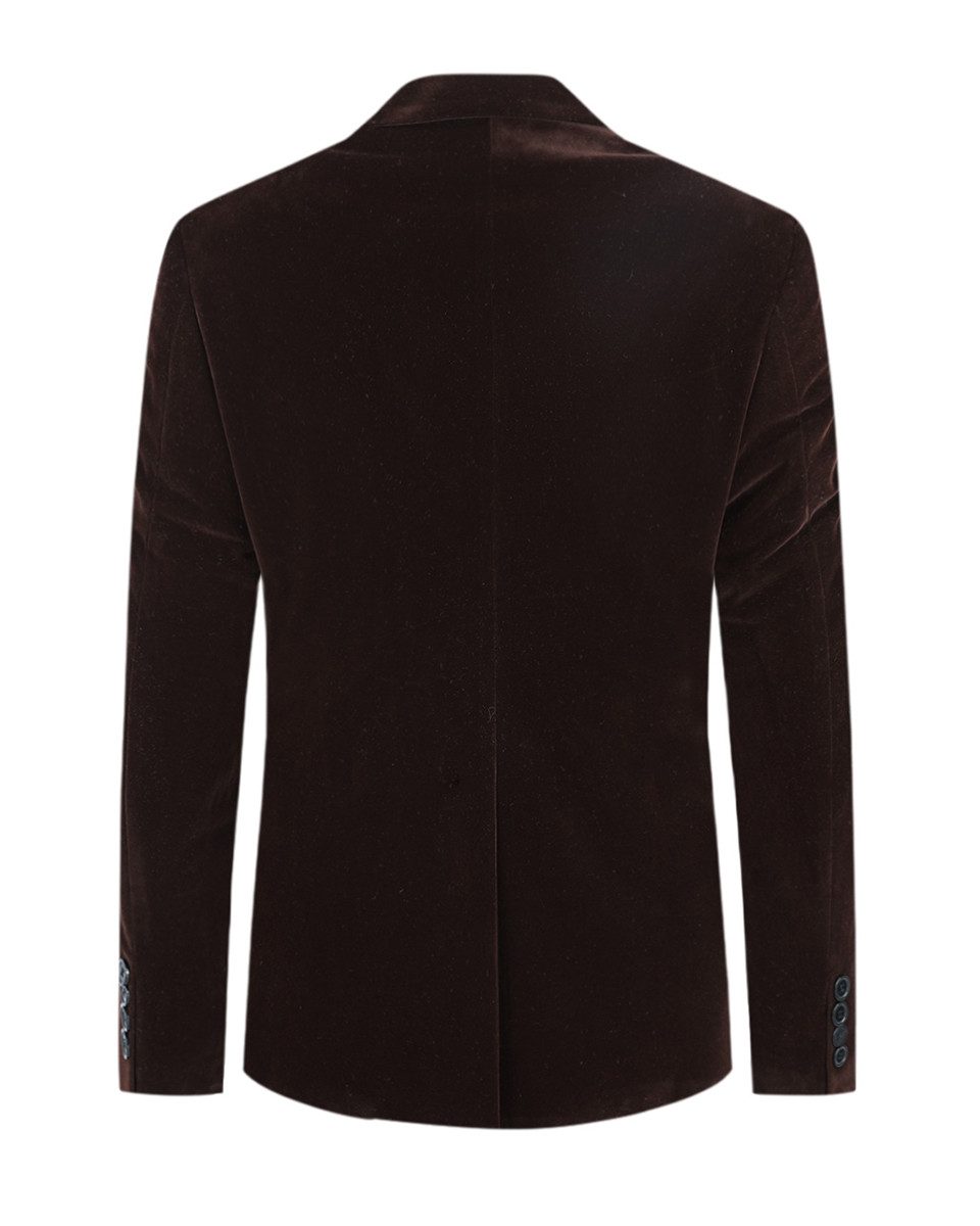 Allthemen Smokingsakko Herren Sakko in Samt Optik Smokingjacke Slim Fit günstig online kaufen