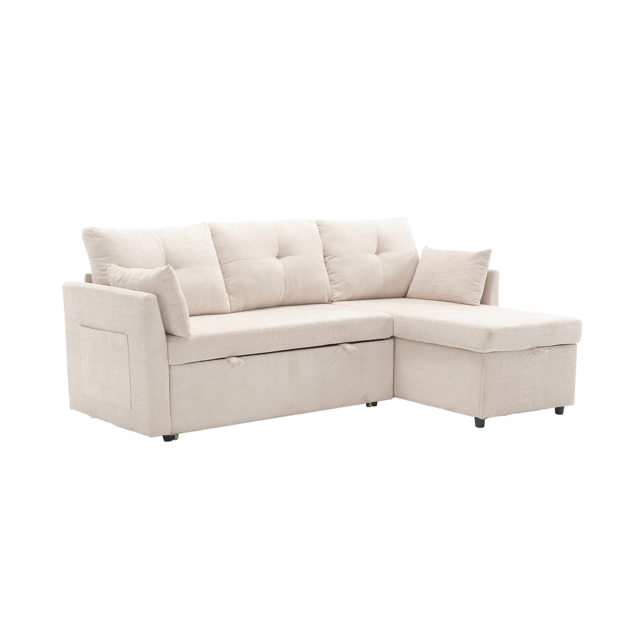 OKWISH Sofa Ecksofa L-förmiges modulares Sofa, günstig online kaufen