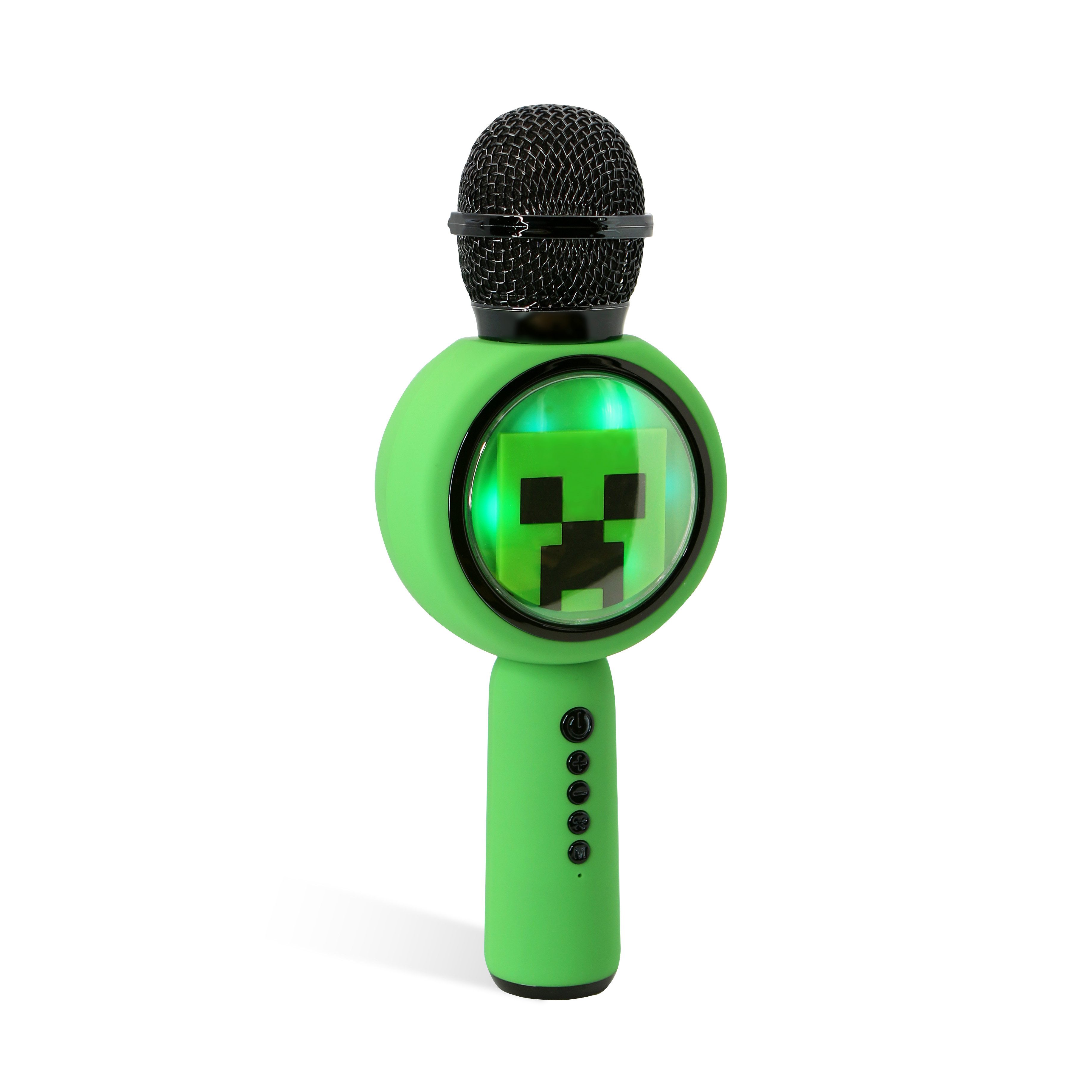 OTL Minecraft Creeper Karaoke-Mikrofon mit Lautsprecher Karaoke-Maschine