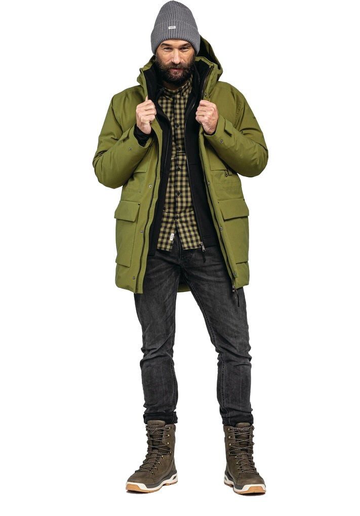 Schöffel Parka Winter-Daunenparka Ridgeland (wind- und wasserdicht, leicht) grün – Bild 4 von 5