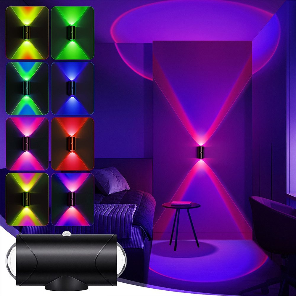 PRIISF Wandleuchte LED Wandlampe Innen Wandlicht Flur Strahler Leuchten Bew günstig online kaufen