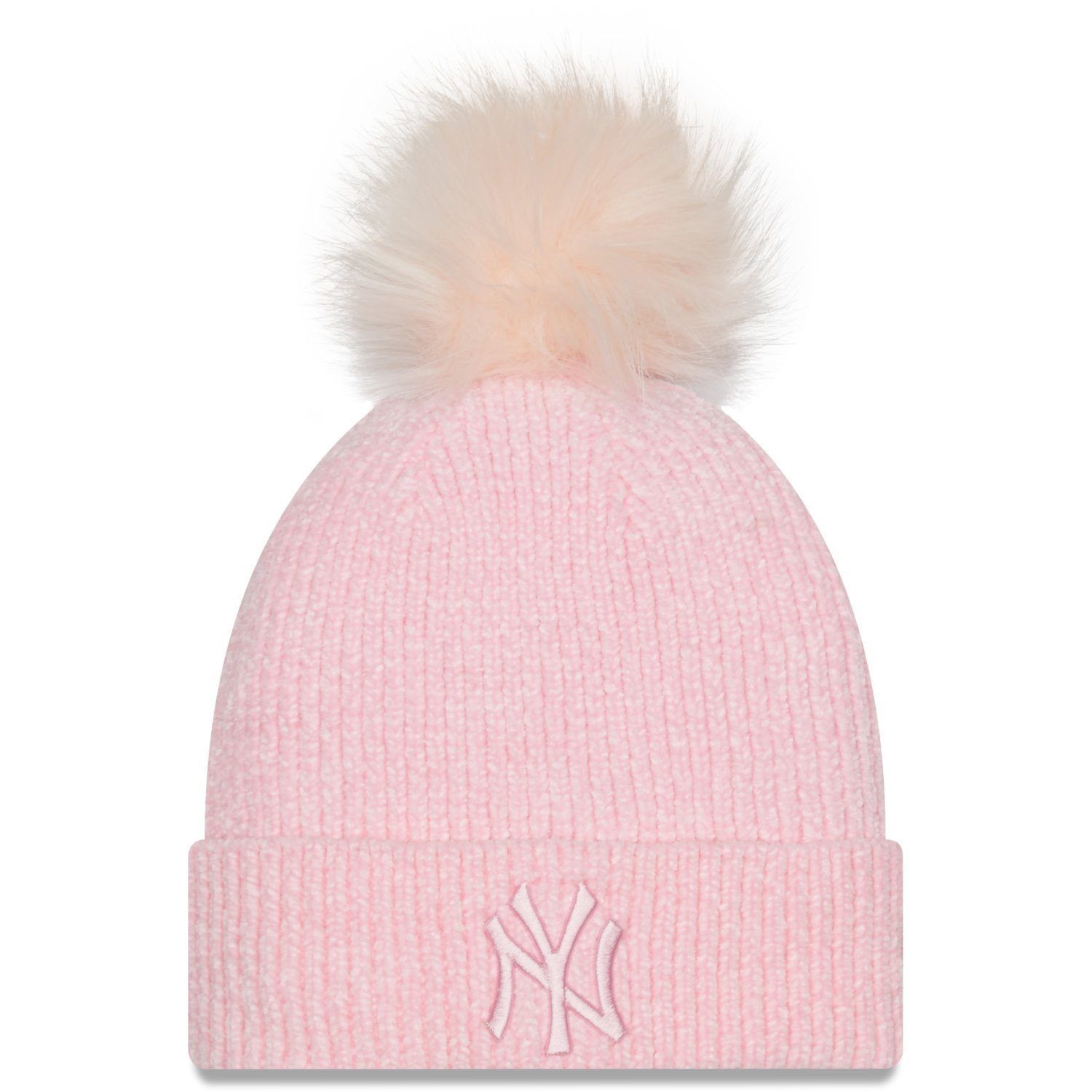 Baseball Cap Chenille Bobble NY Yankees