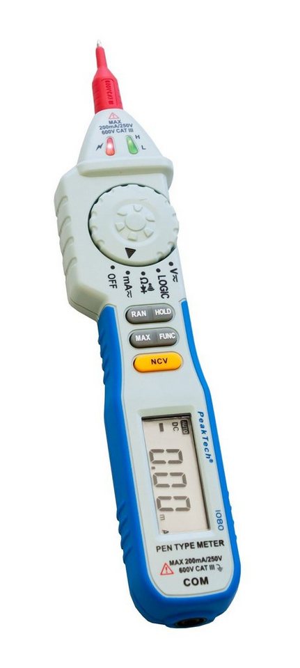 Thumbnail - PeakTech Multimeter PeakTech 1080: Digitales Stiftmultimeter ~ 2.000 Counts