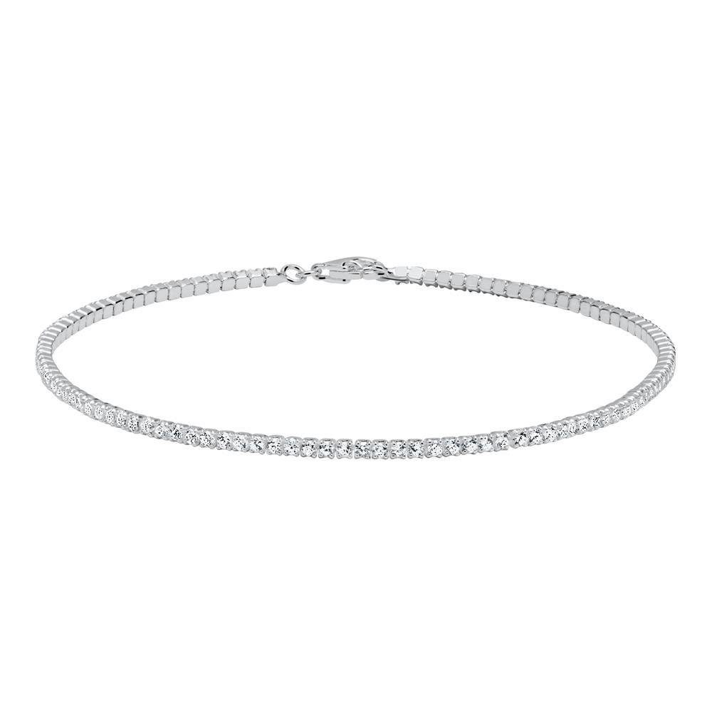 Silberarmband JEWLIX Armband 925er Silber Zirkonia SB0291
