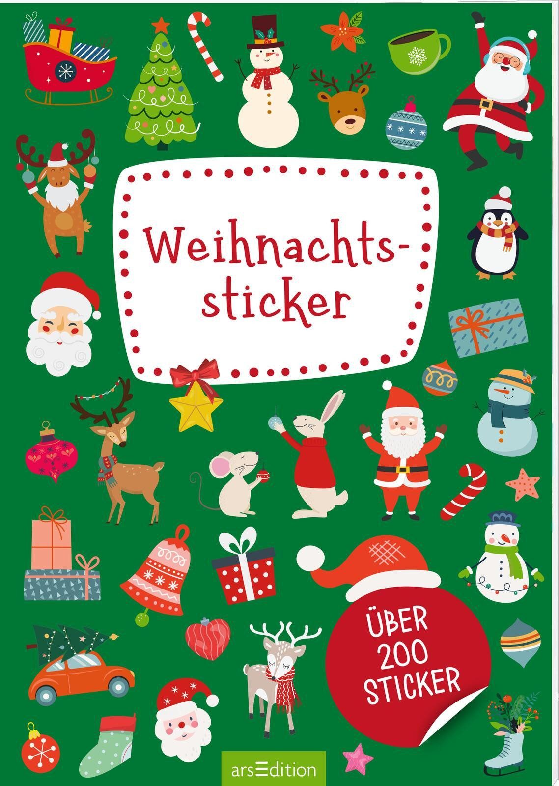 Ars Edition Календари Weihnachtssticker