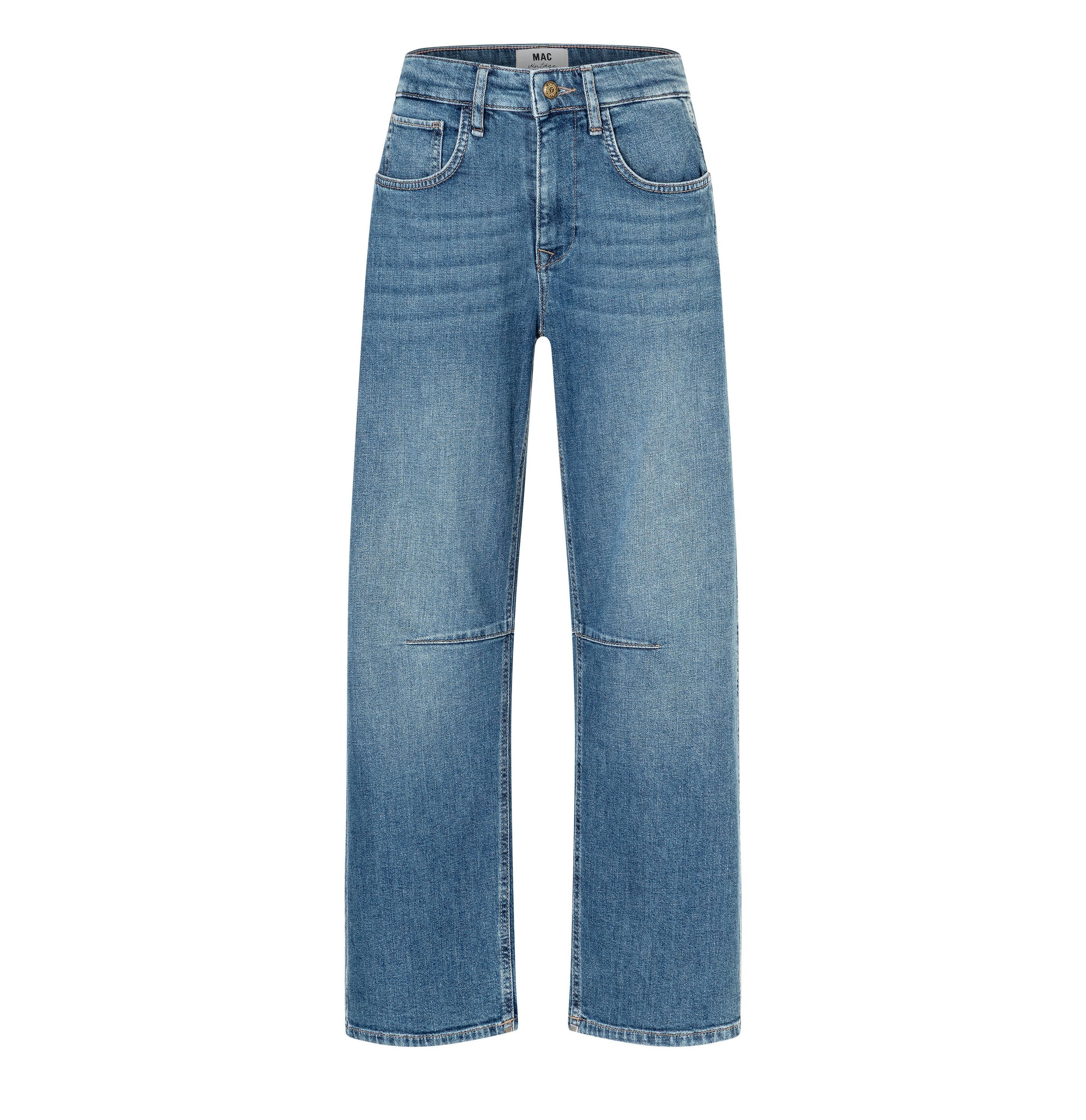 MAC Comfort-fit-Jeans MAC JEANS OHIO Barrel Fit Damenjeans Barrel Fit mit relaxtem O-Shape-Bein und markantem Barrel Leg