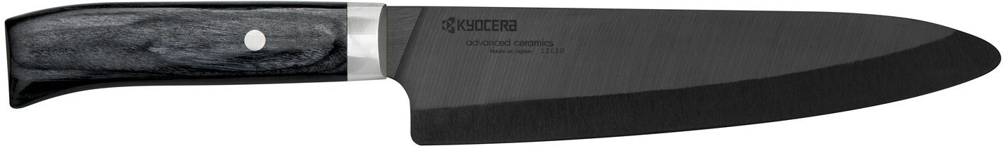 Image of KYOCERA Kochmesser »JAPAN«, extrem scharf, aus Zirkoniakeramik, handgeschliffen, Klinge 18 cm