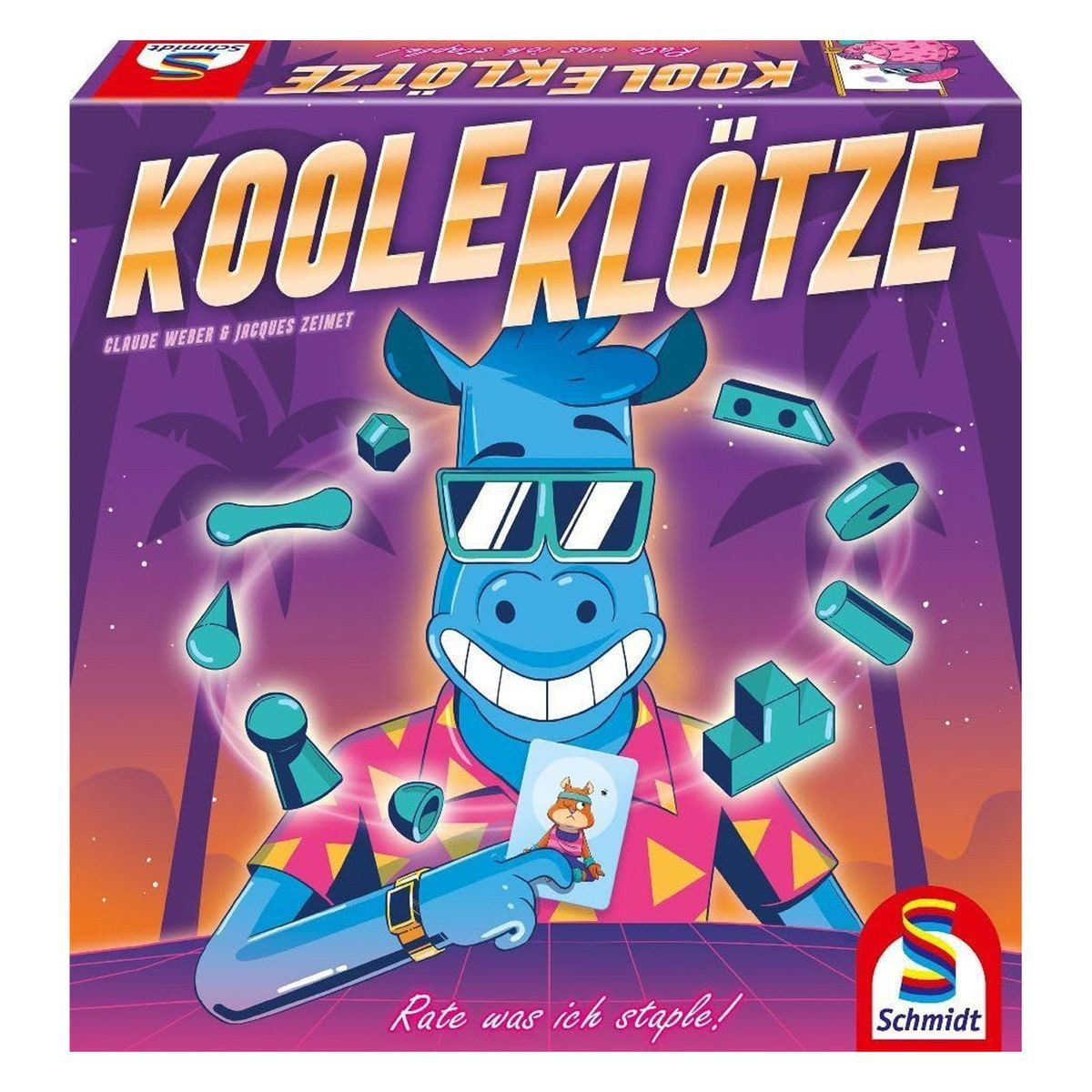 Schmidt Spiele Spiel Schmidt 49414 - Partyspiel, Familienspiel, Koole Klötze