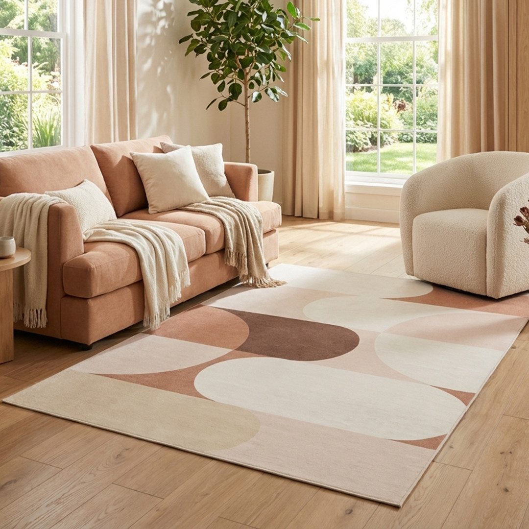 Tapiso Designteppich WISP, Höhe: 7 mm, Wohnzimmer, Schlafzimmer