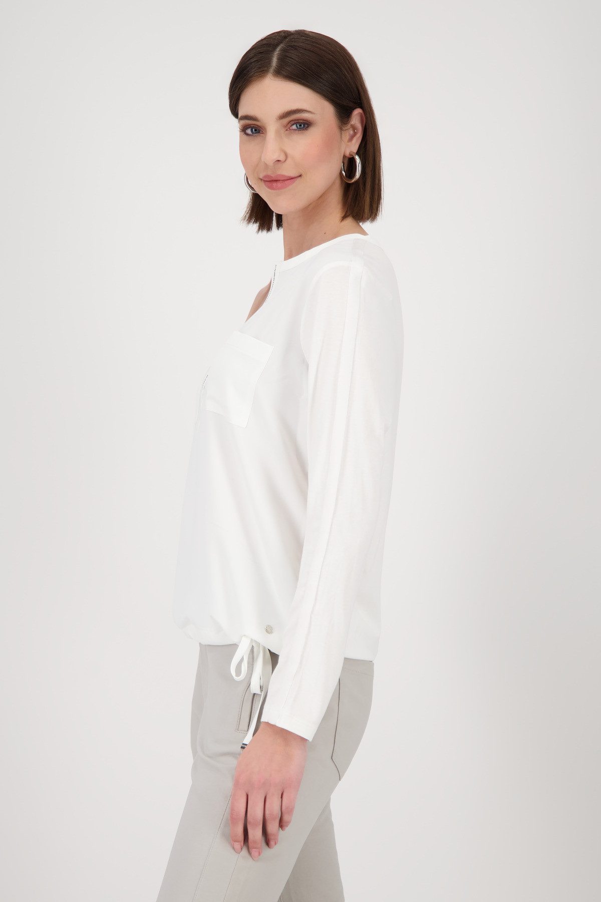 Monari Schlupfbluse mit aufgesetzten Taschen günstig online kaufen