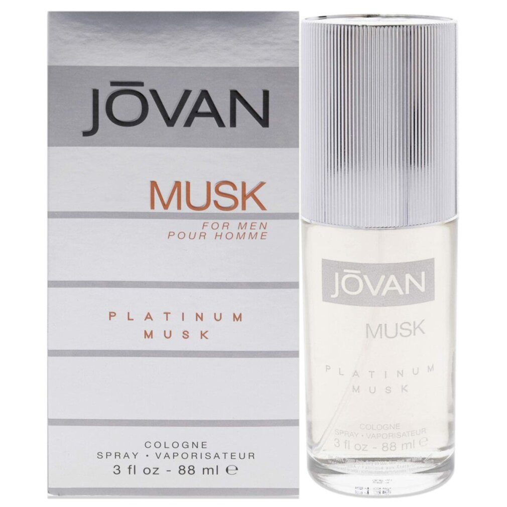 Jovan After-Shave Musk For Men Eau De Cologne 88ml Spray - Platinum Musk