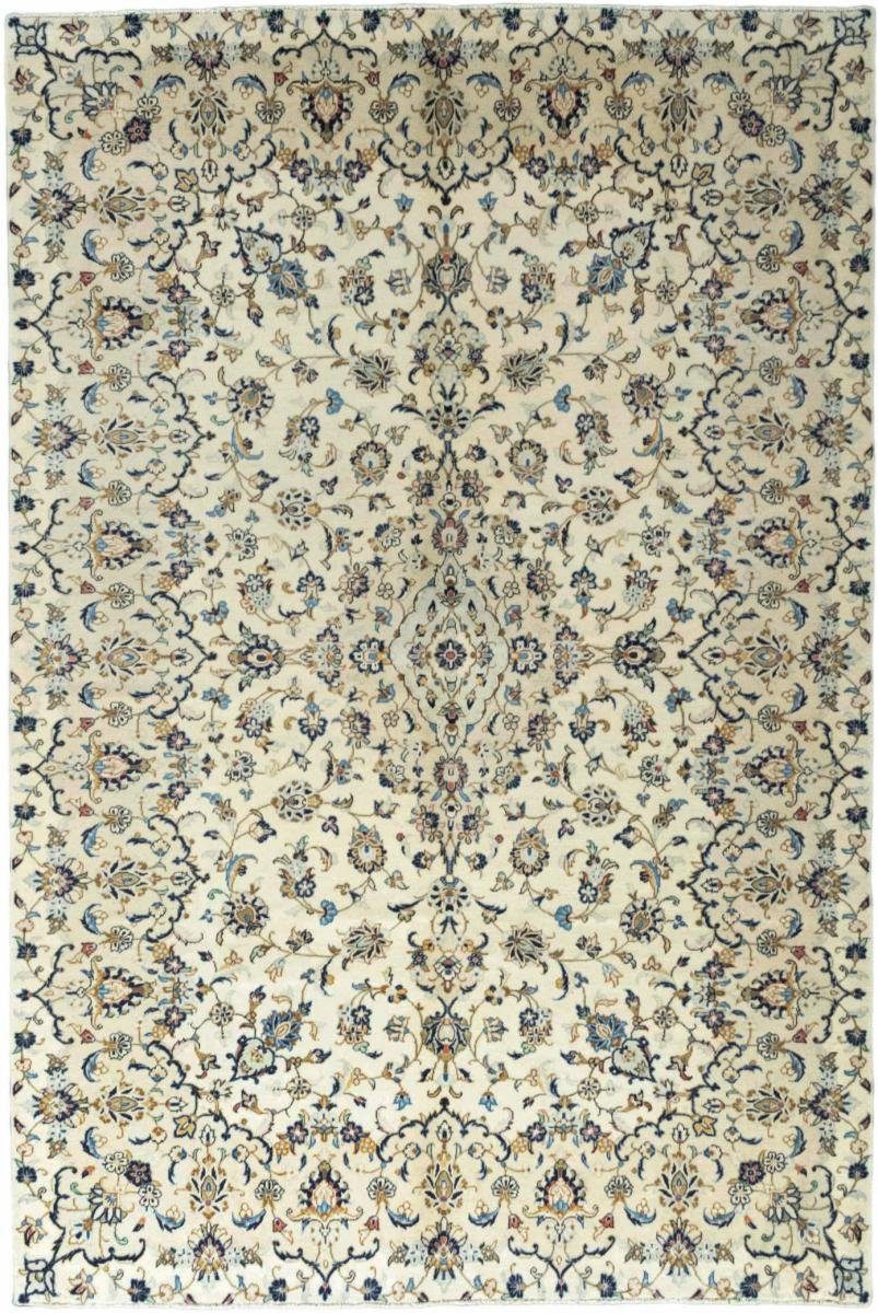 Orientteppich Keshan 198x295 Handgeknüpfter Orientteppich / Perserteppich, Nain Trading, rechteckig, Höhe: 12 mm