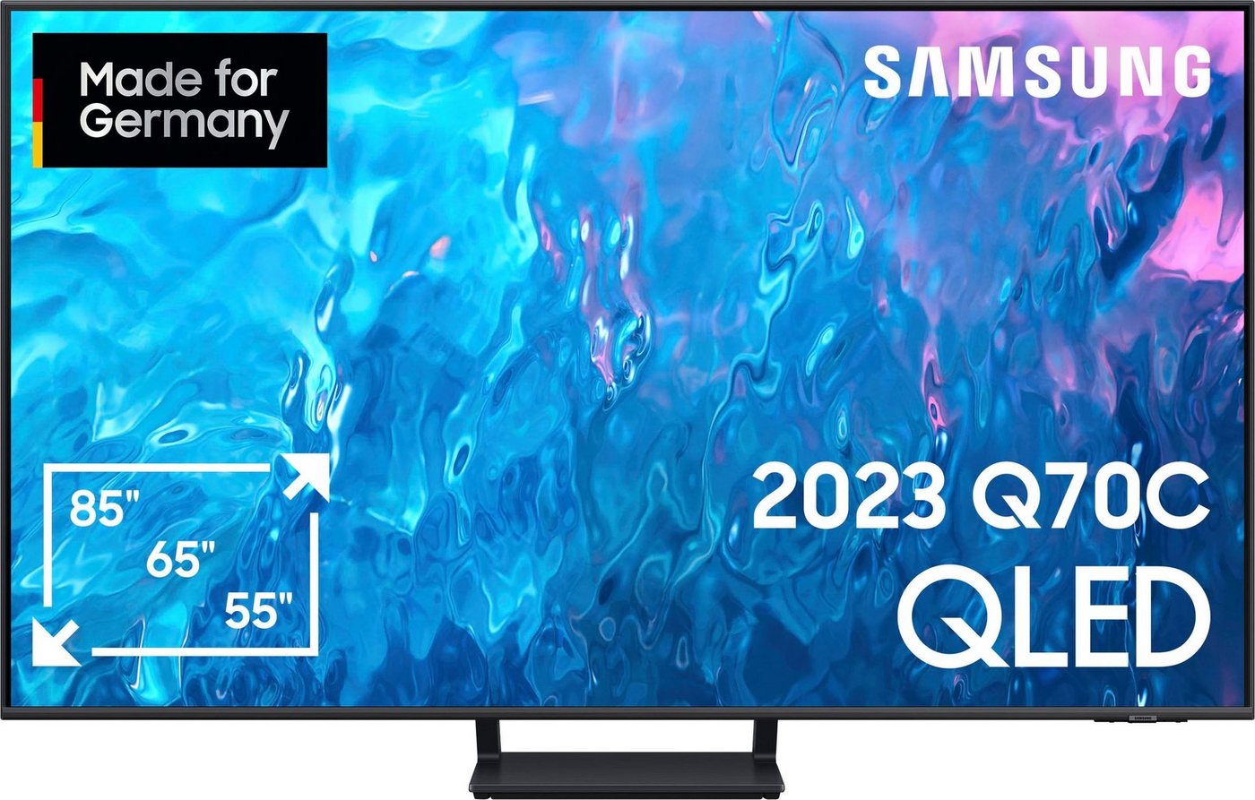 Samsung GQ75Q70CAT LED-Fernseher (189 cm/75 Zoll, Smart-TV, Quantum Prozessor 4K,Quantum HDR,Gaming Hub,Smart Hub) ! RABATT: 26.04% Samsung GQ75Q70CAT LED-Fernseher (189 cm/75 Zoll, Smart-TV, Quantum Prozessor 4K,Quantum HDR,Gaming Hub,Smart Hub) ! RABATT: 26.04%
