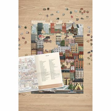 Martin Schwartz Puzzle Oslo 50 x 70 cm, 1000 Puzzleteile