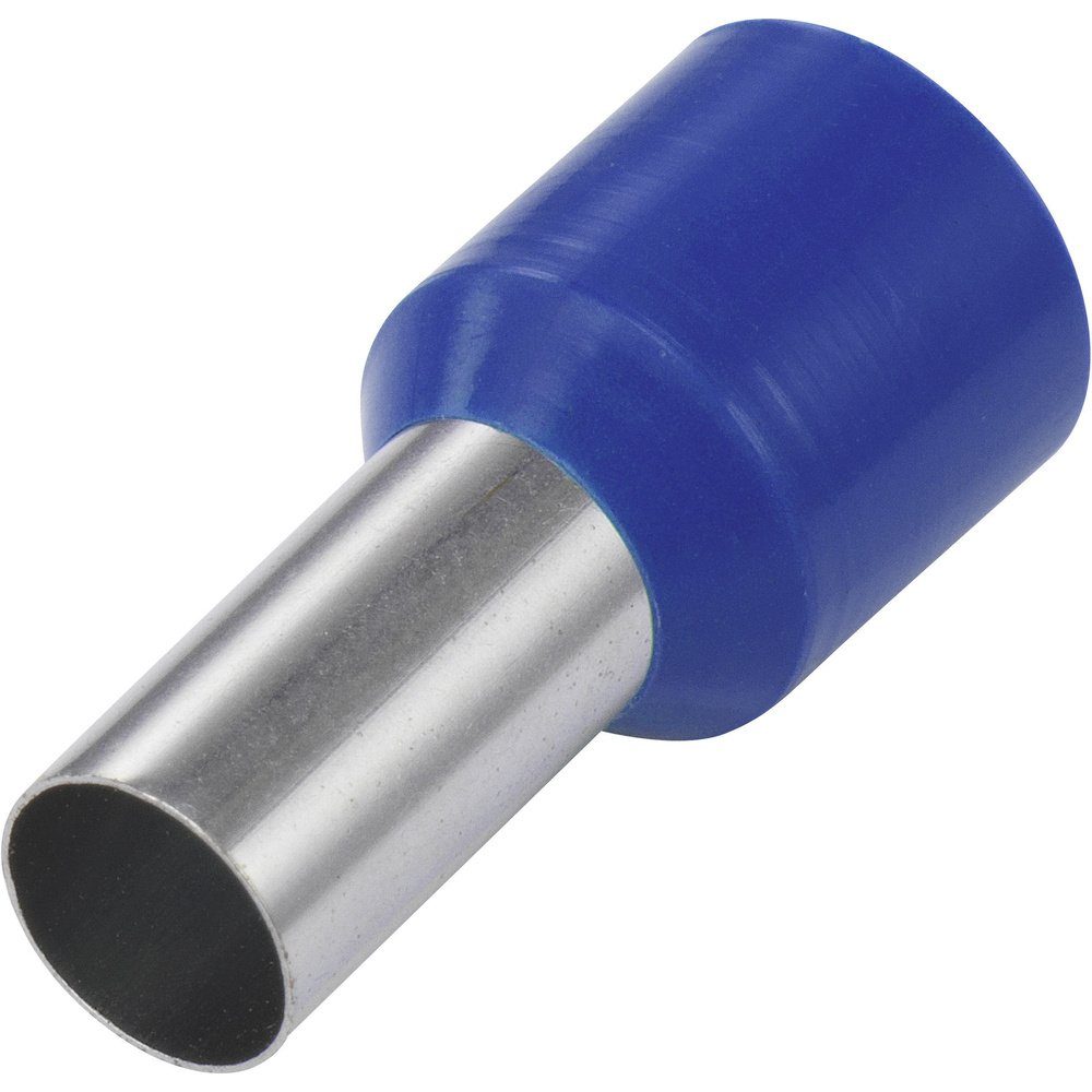 TRU COMPONENTS Aderendhülsen TRU COMPONENTS 1091270 Aderendhülse 16 mm² Teilisoliert Blau 100 St., E160-12BL