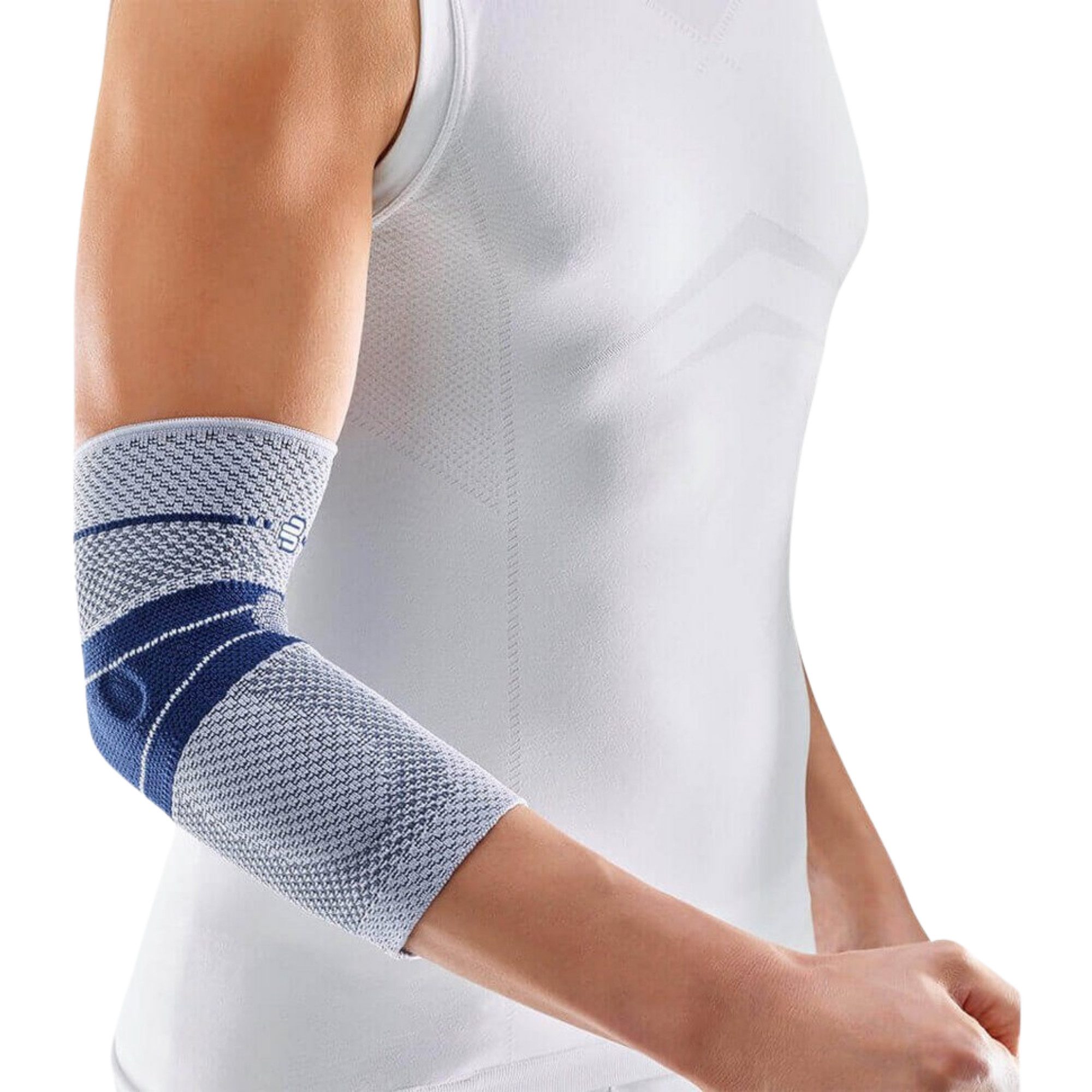 Bauerfeind Ellenbogenbandage Bauerfeind EpiTrain Ellenbogenbandage, Für beide Arme geeignet