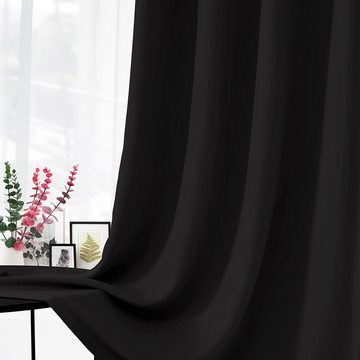 Vorhang Super weichen Verdunkelungsvorhänge Fenster Behandlung, Beige, GelldG
