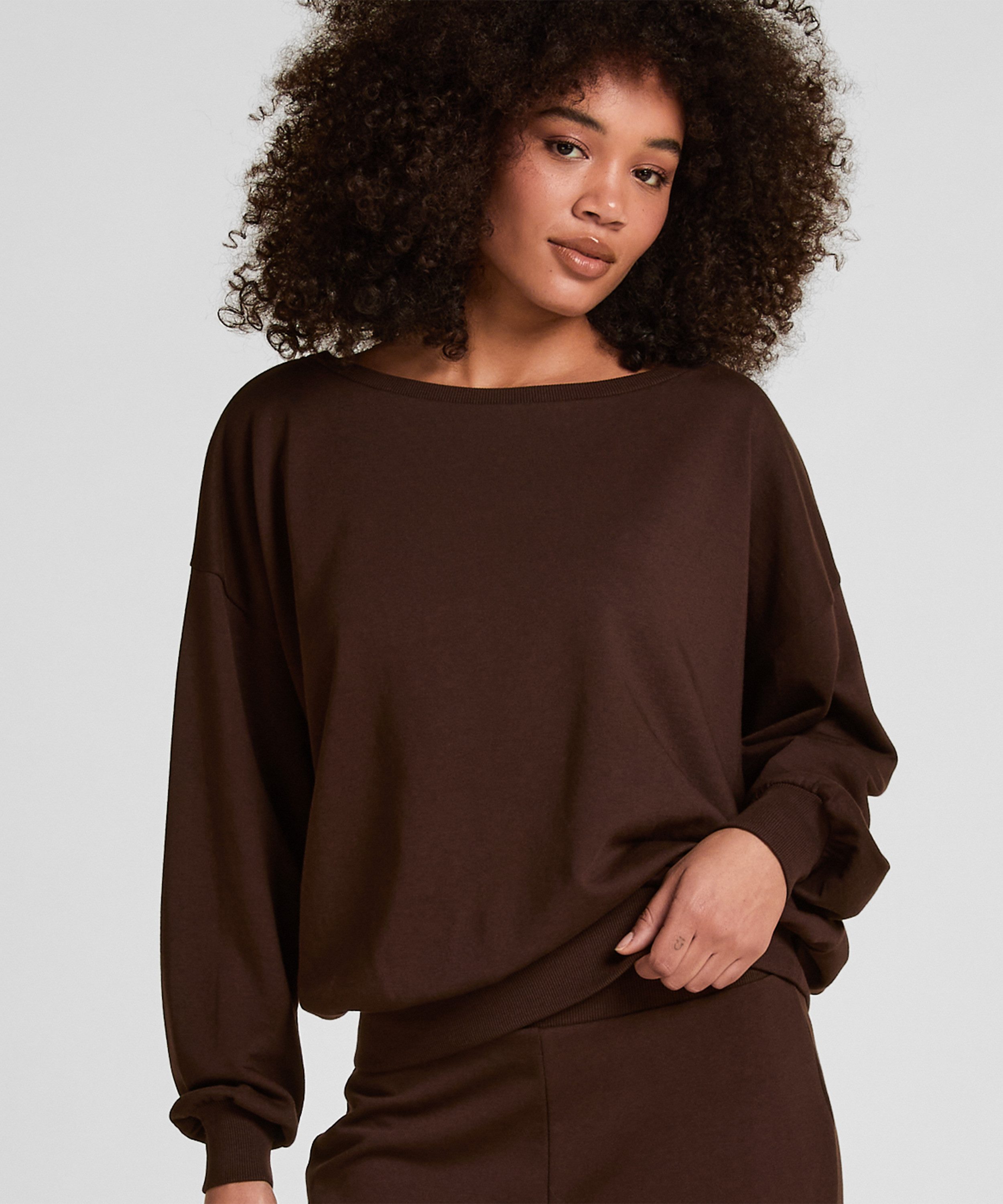 Hunkemöller Pyjama Boatneck Sweater Audrey