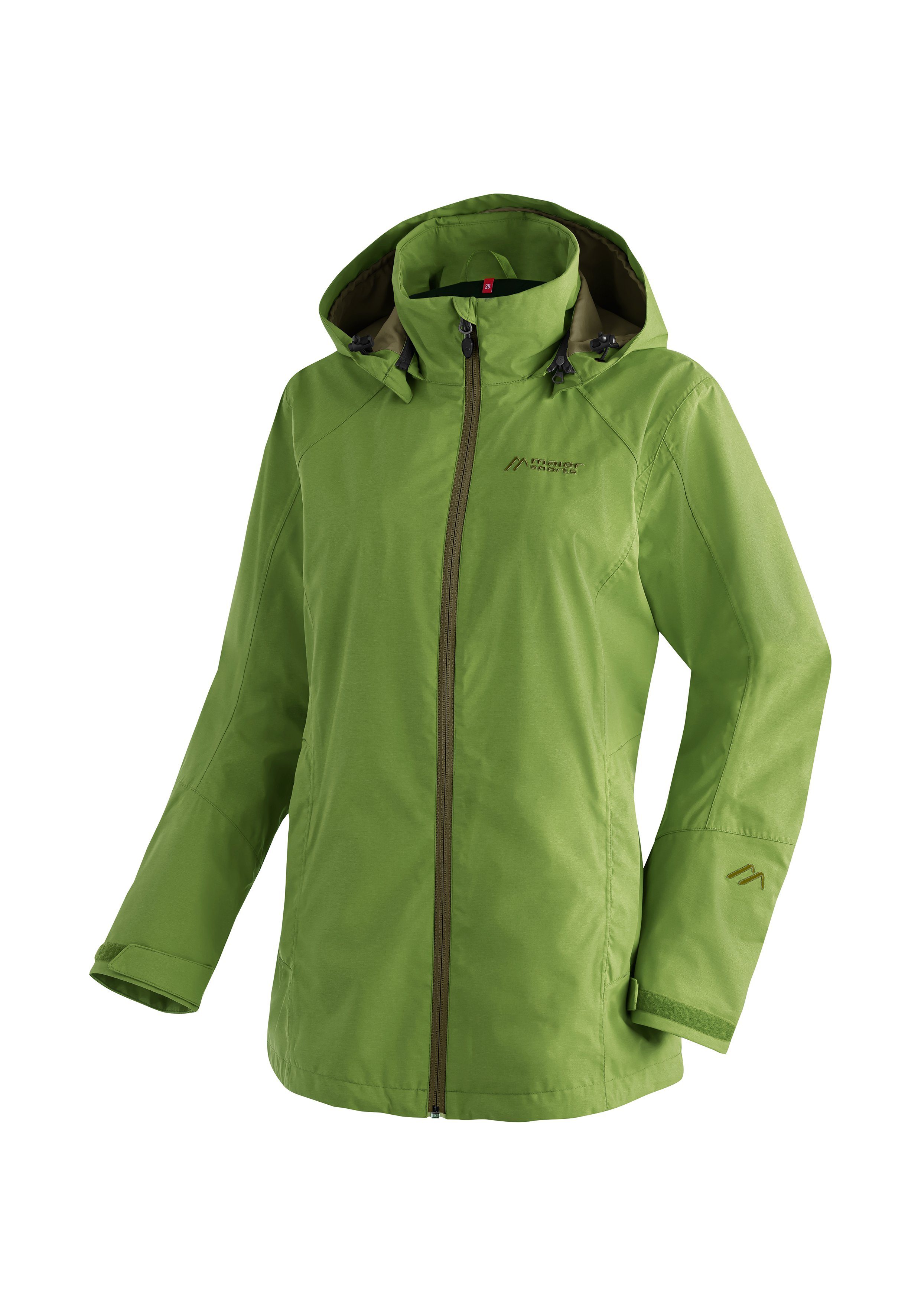 Maier Sports Funktionsjacke Partu Long W Atmungsaktive Outdoorjacke mit SilverPlus Technologie