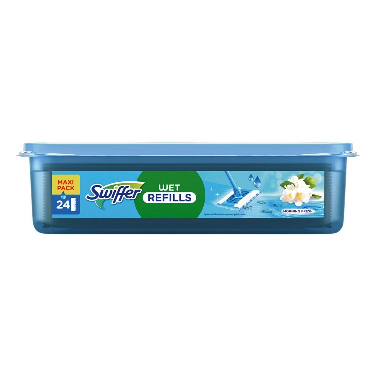 Swiffer Wet Morning Fresh Reinigungstücher (24er-Pack feuchte Bodentücher)