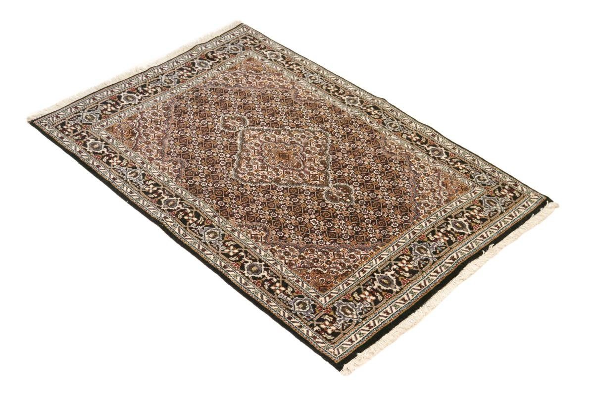 Orientteppich Orientteppich Handgeknüpfter / Perserteppich, Nain Täbriz rechteckig, 10 104x144 Höhe: mm Trading,