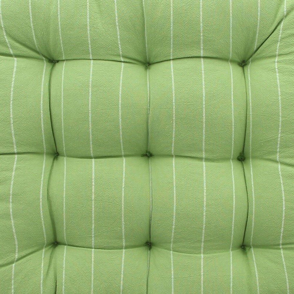 Hometrends24.de Sitzkissen Sitzkissen Stuhlkissen Grün Sitzauflage