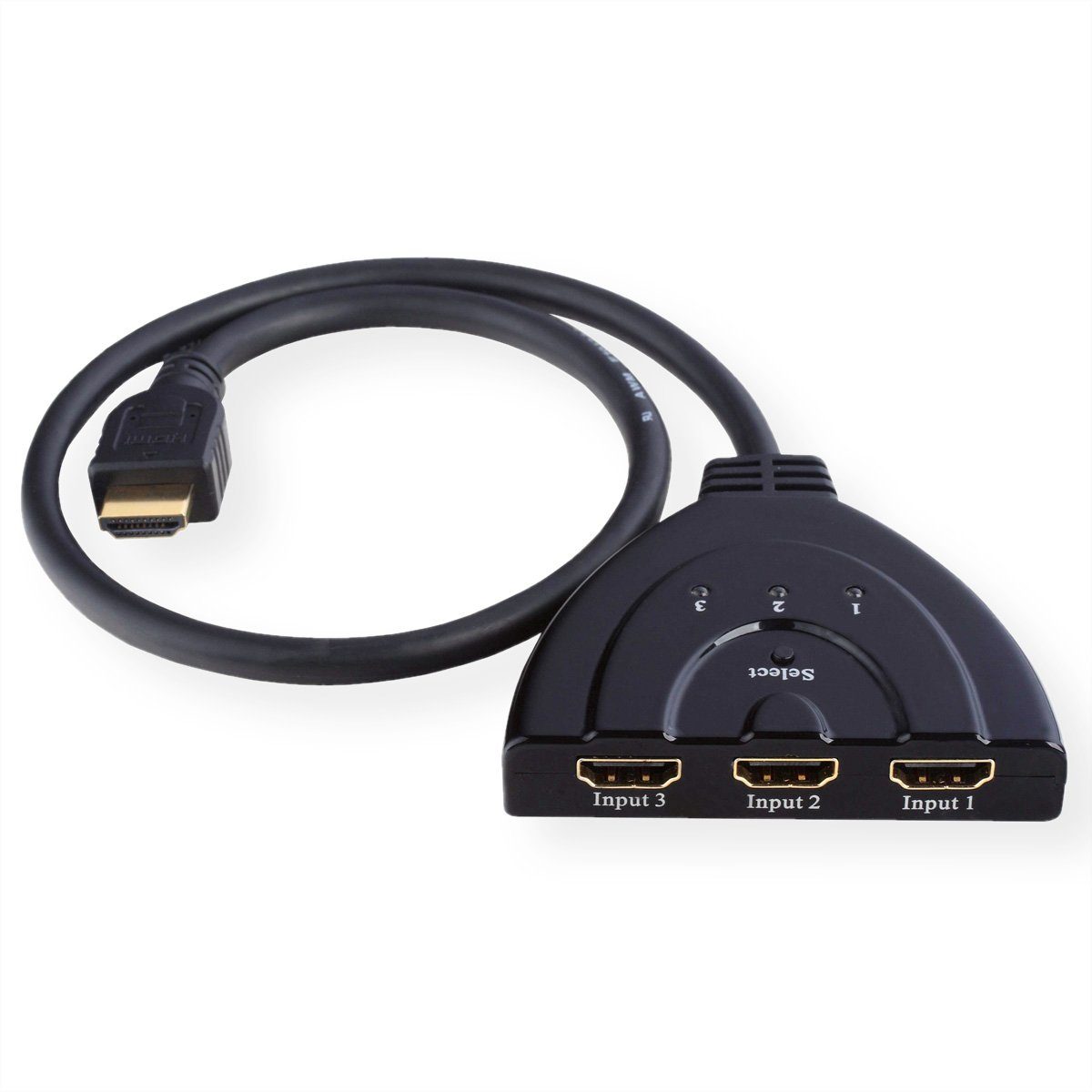 HDMI Switch, 3-fach Audio- & Video-Adapter