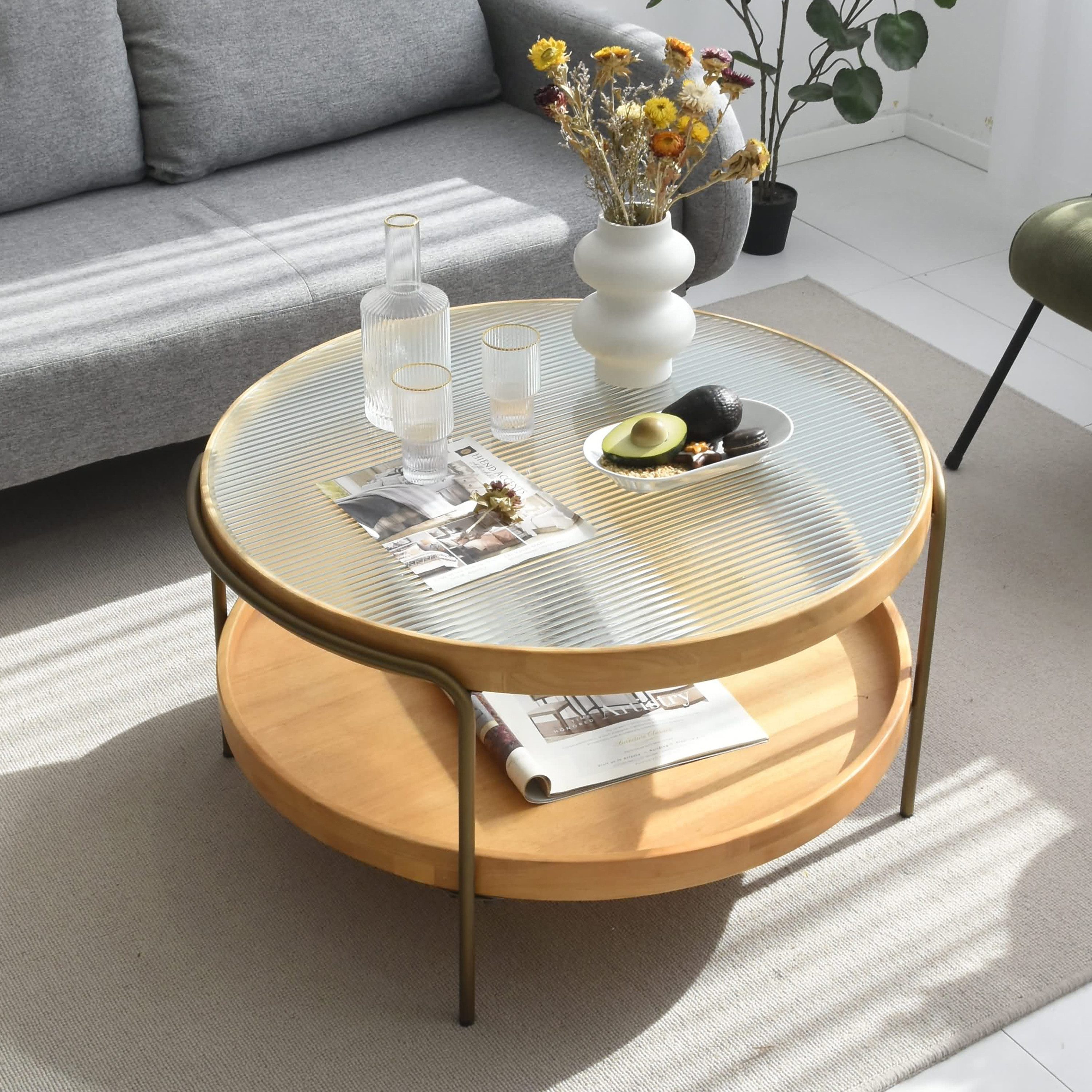 Art Leon Couchtisch GR-JY1435 (Couchtisch Holz günstig online kaufen