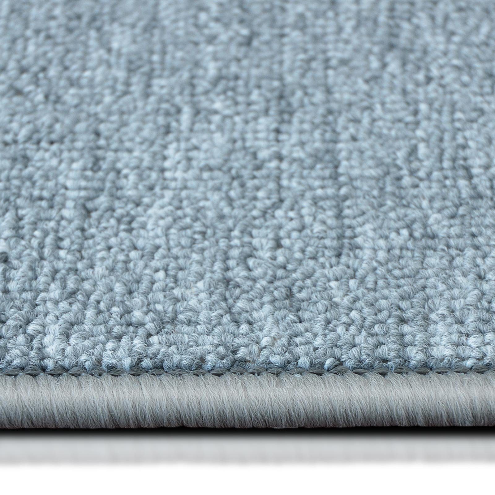 casa pura Teppich London, Erhältlich in vielen Farben, Teppichläufer, runder Teppich, Rund, Höhe: 4 mm – Bild 2 von 3