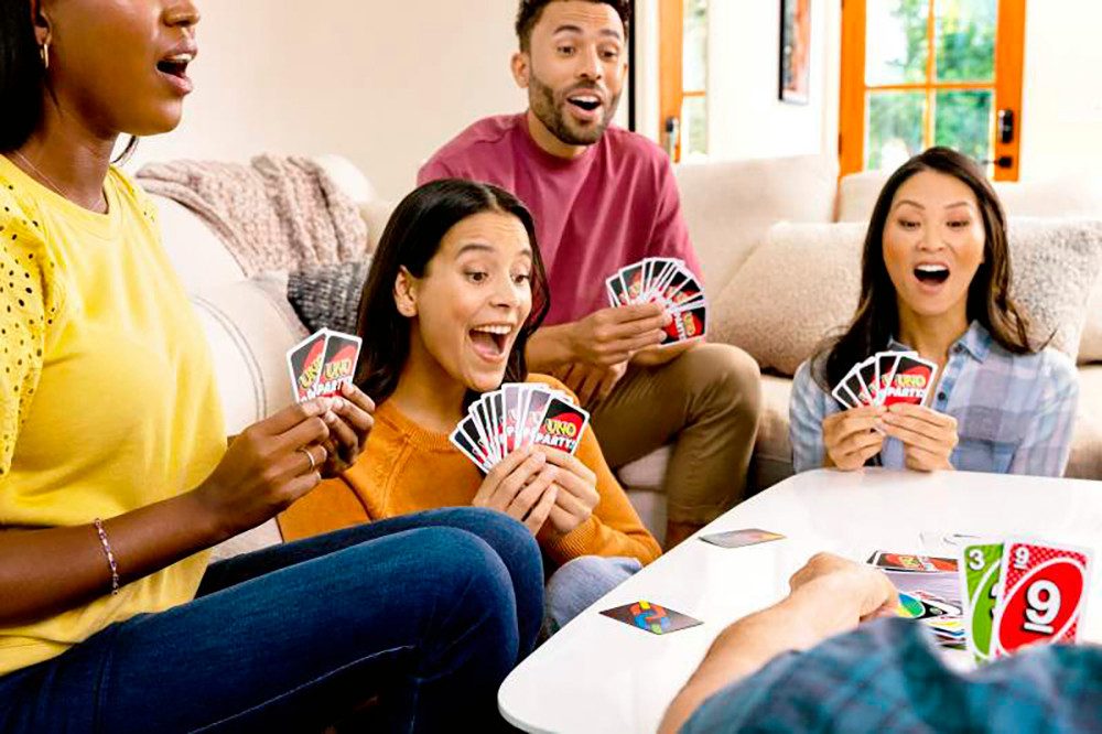 Mattel games Spiel UNO Party, Familienspiel