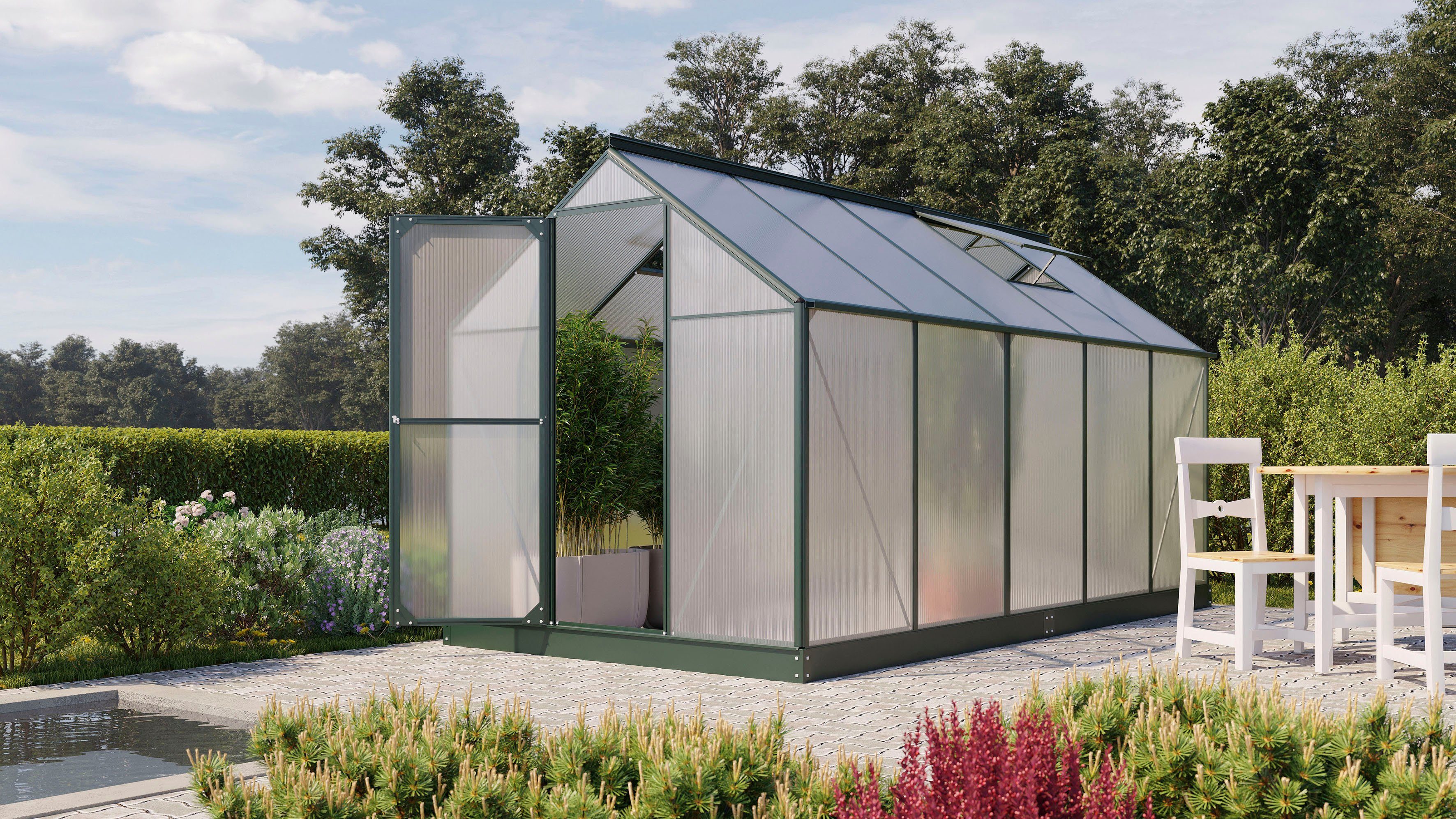 Vitavia Gewächshaus Eos 7500, BxTxH: 19...