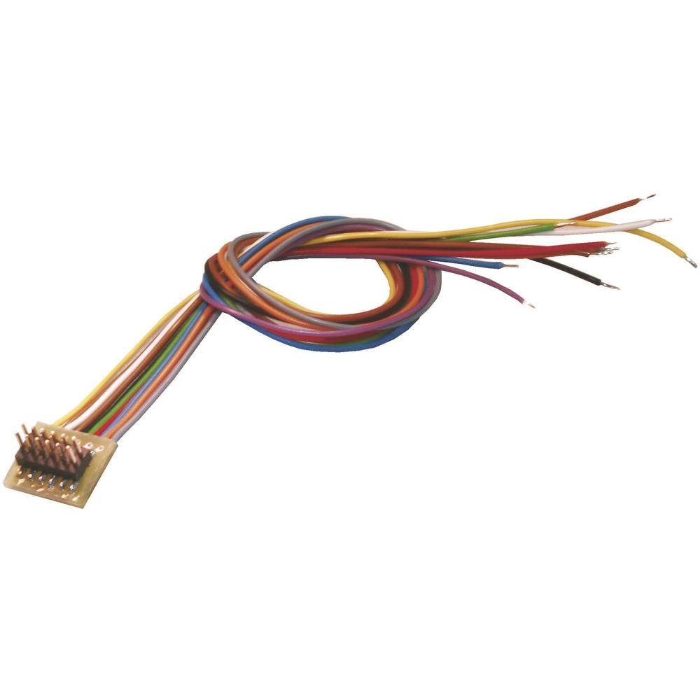 Modelleisenbahn-Weichenantriebe PluX-Stecker mit Kabel