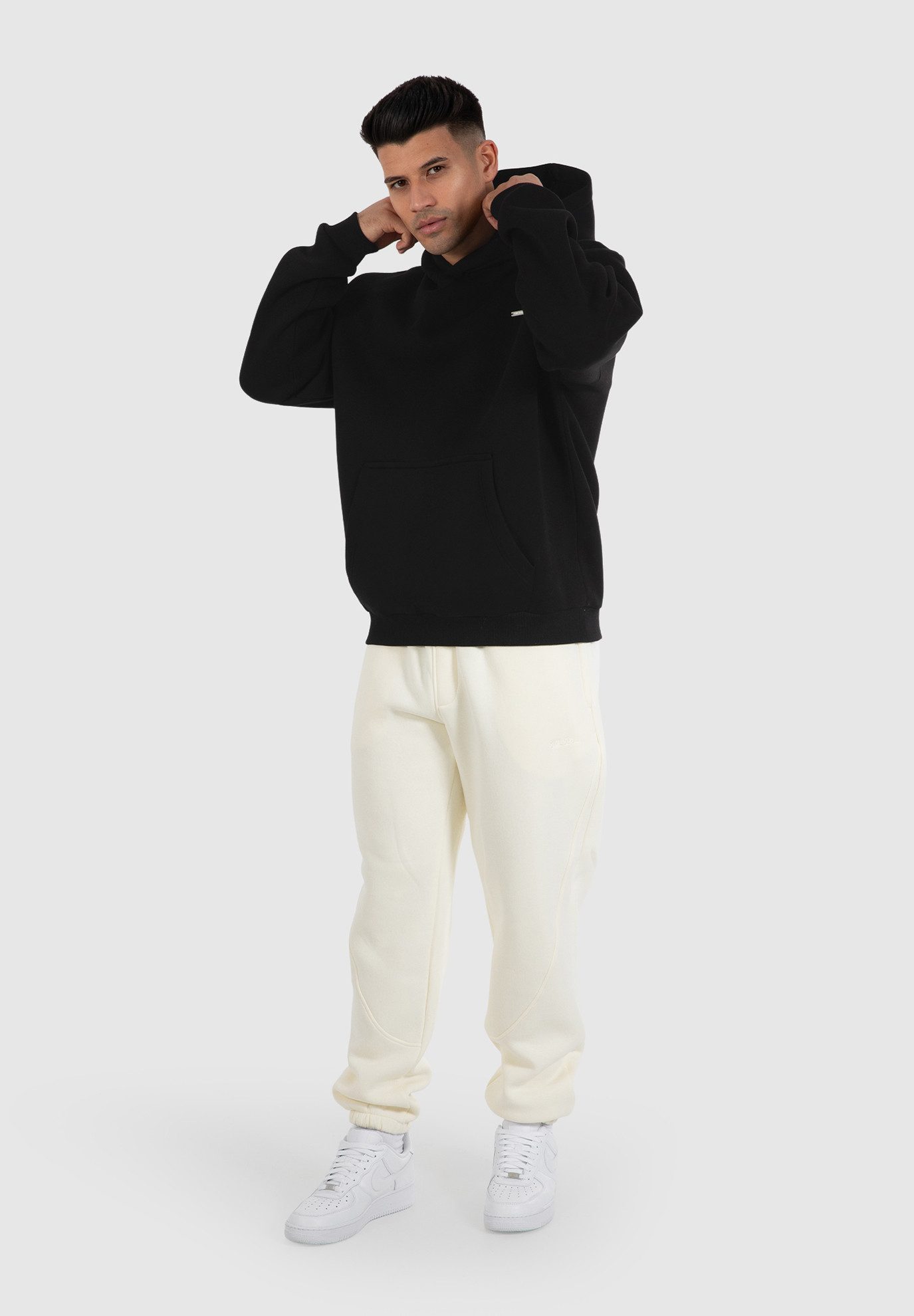 Smilodox Jogginghose Viktor, Oversize Freizeithose mit Reißverschlusstasche günstig online kaufen