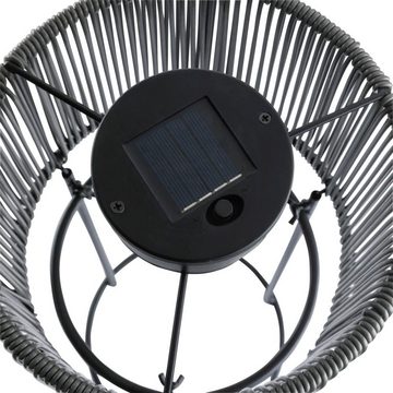 Schneider LED Solarleuchte Rimini, LED fest integriert, Industrial-Look