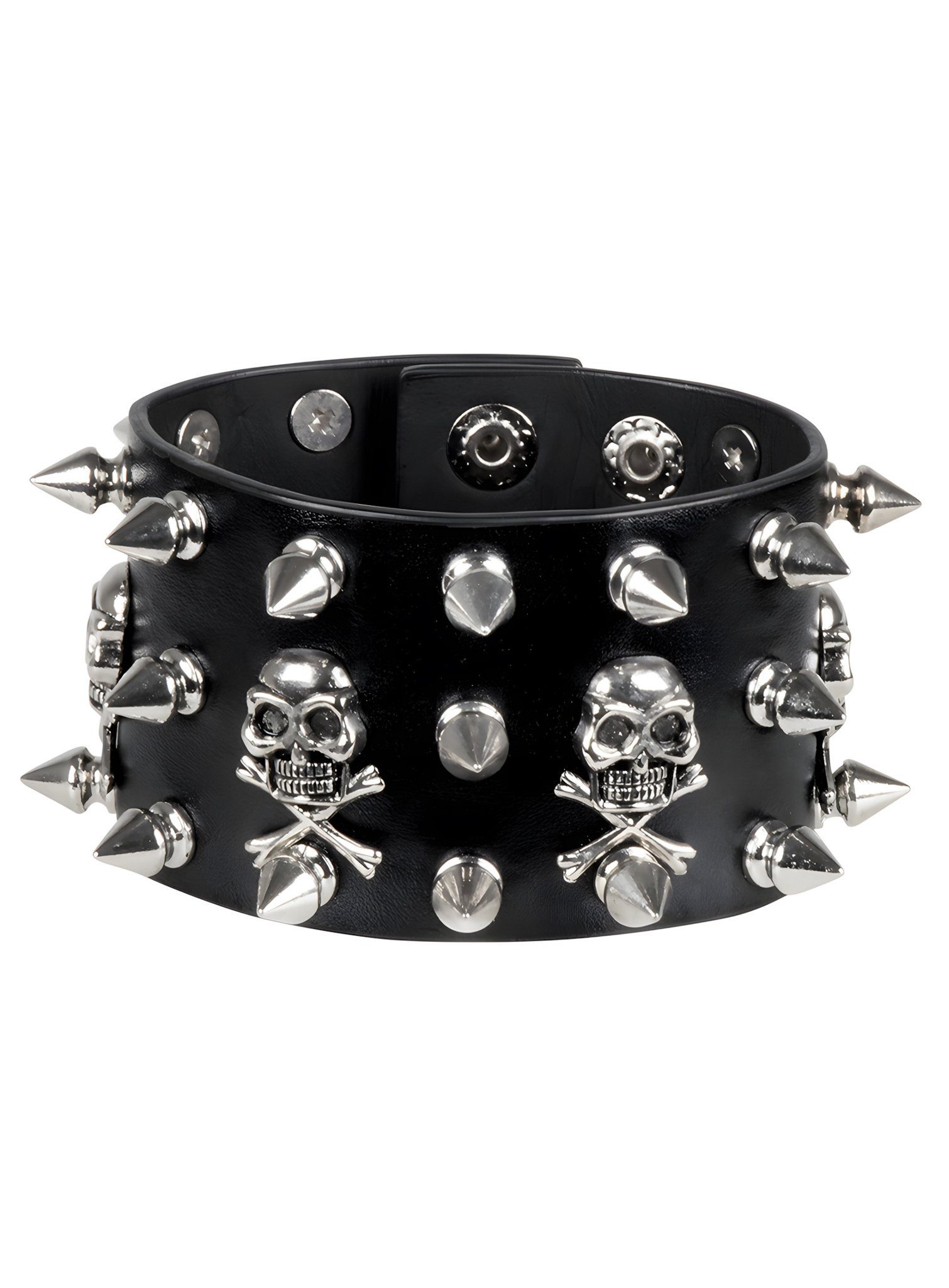 Boland Armband Nietenarmband - Punker Kostüm Zubehör Fasching
