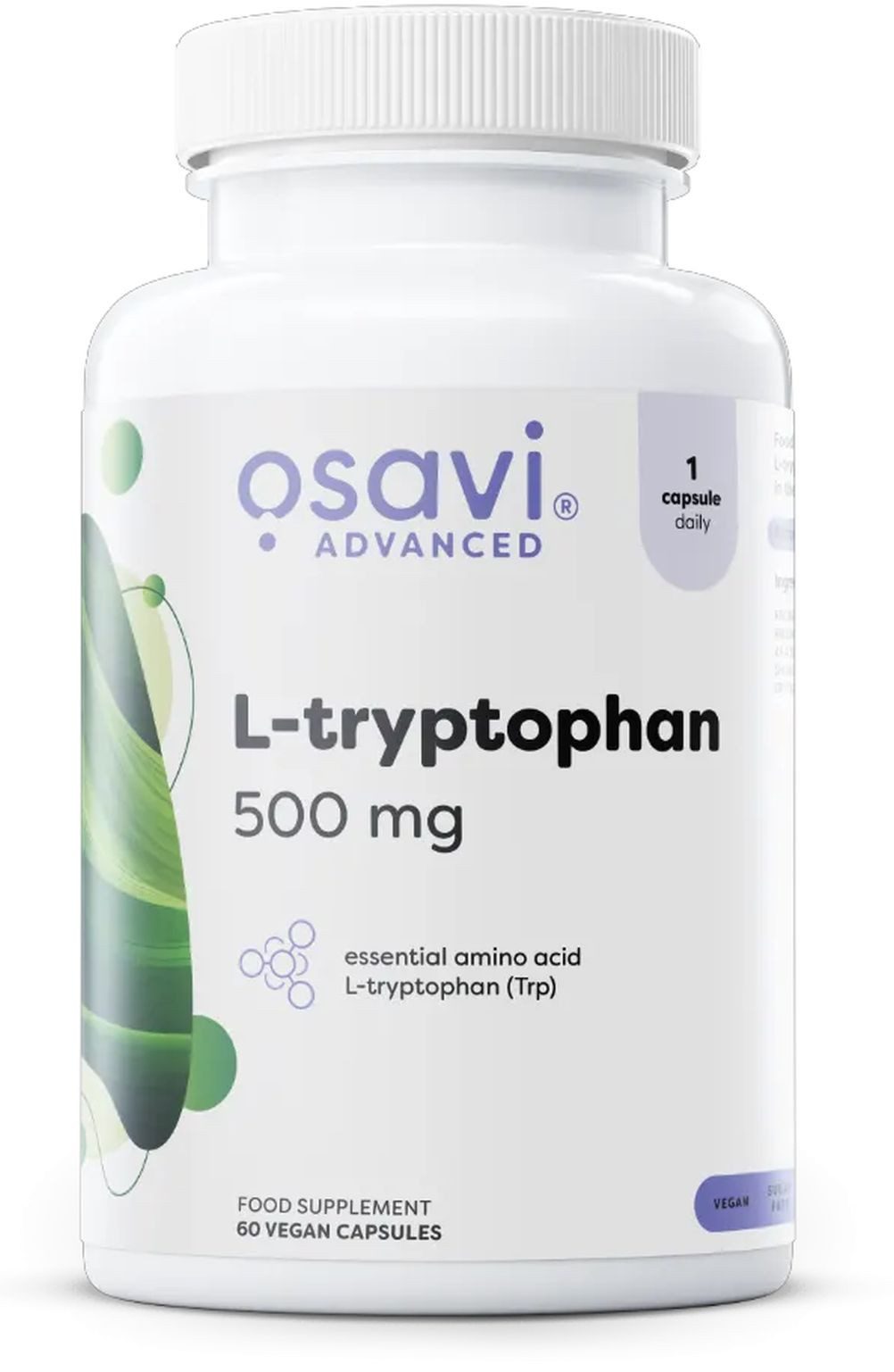 Osavi Osavi L-Tryptophan 500 mg, 60 Kapseln Kapseln