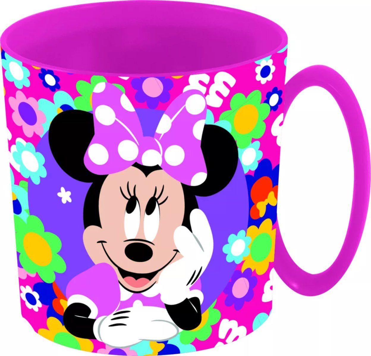Disney Trinkflasche Minnie Mouse mikrowellengeeigneter Becher 350 ml