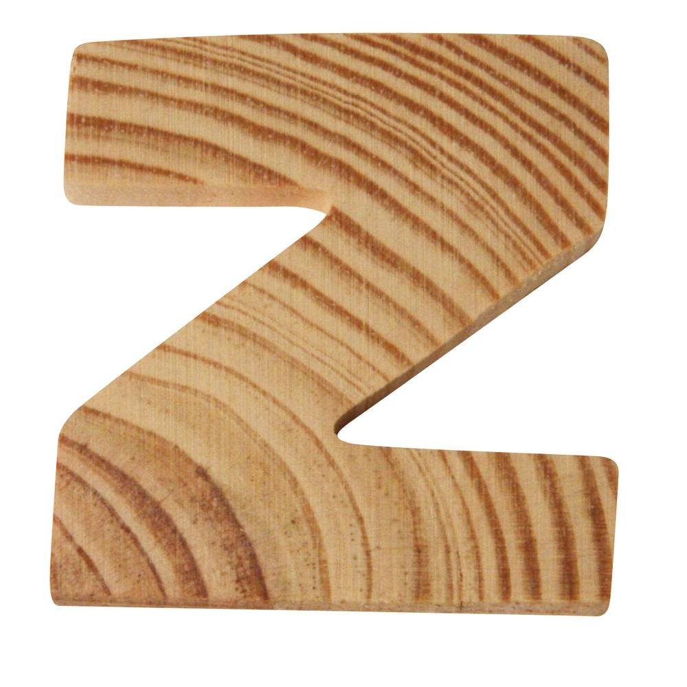 Rayher Deko-Buchstaben Rayher Holz Buchstaben Z, 5 x 1 cm