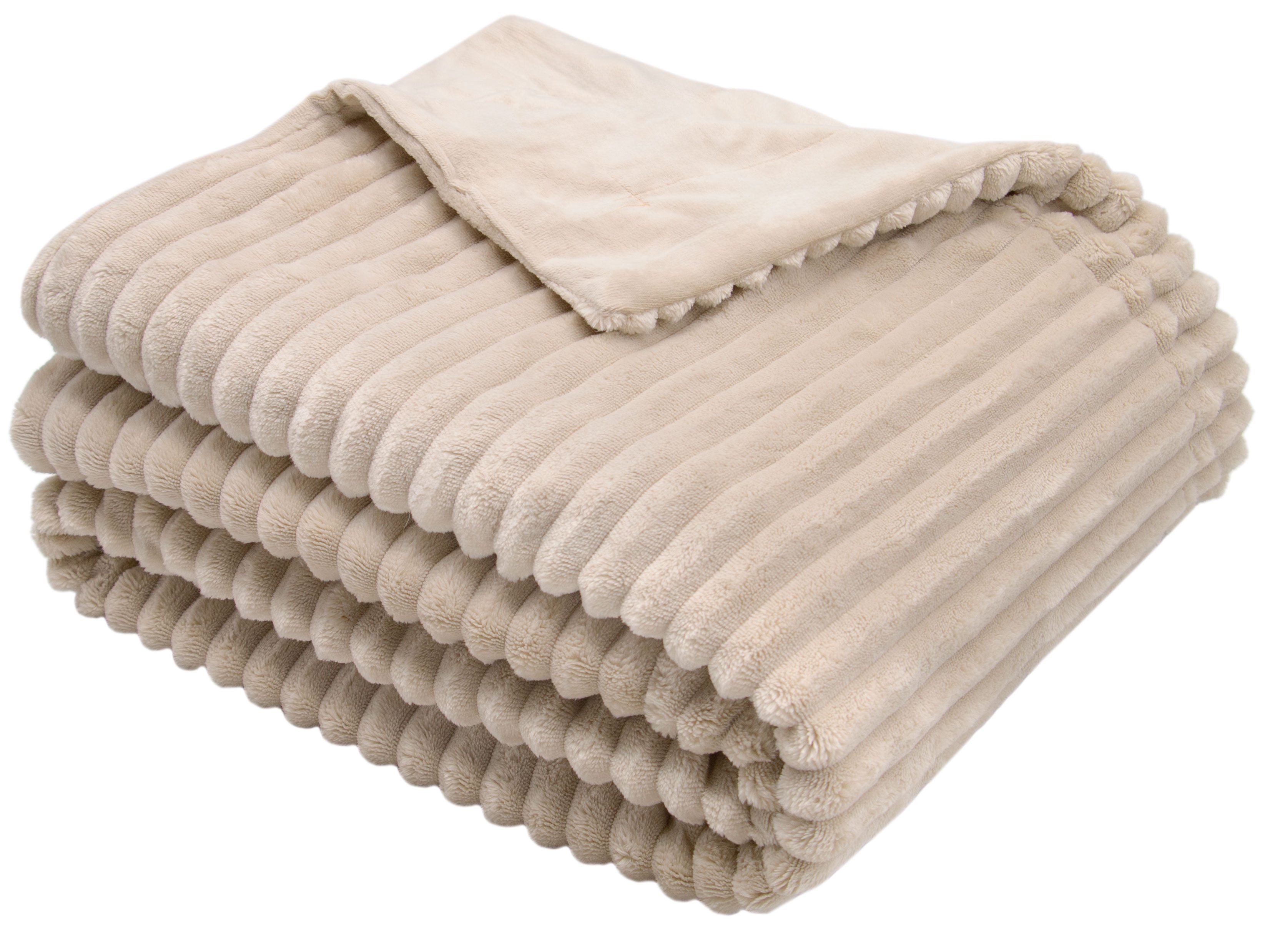 Wohndecke, ZOLLNER, 150 x 200 cm, 100% Polyester, vom Hotelwäschespezialist