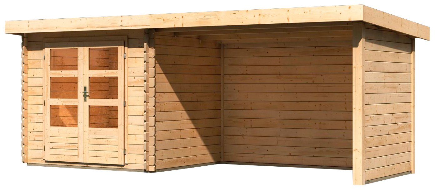 (Set) Gartenhaus cm, 554x273 Karibu 2, Bastrup BxT: