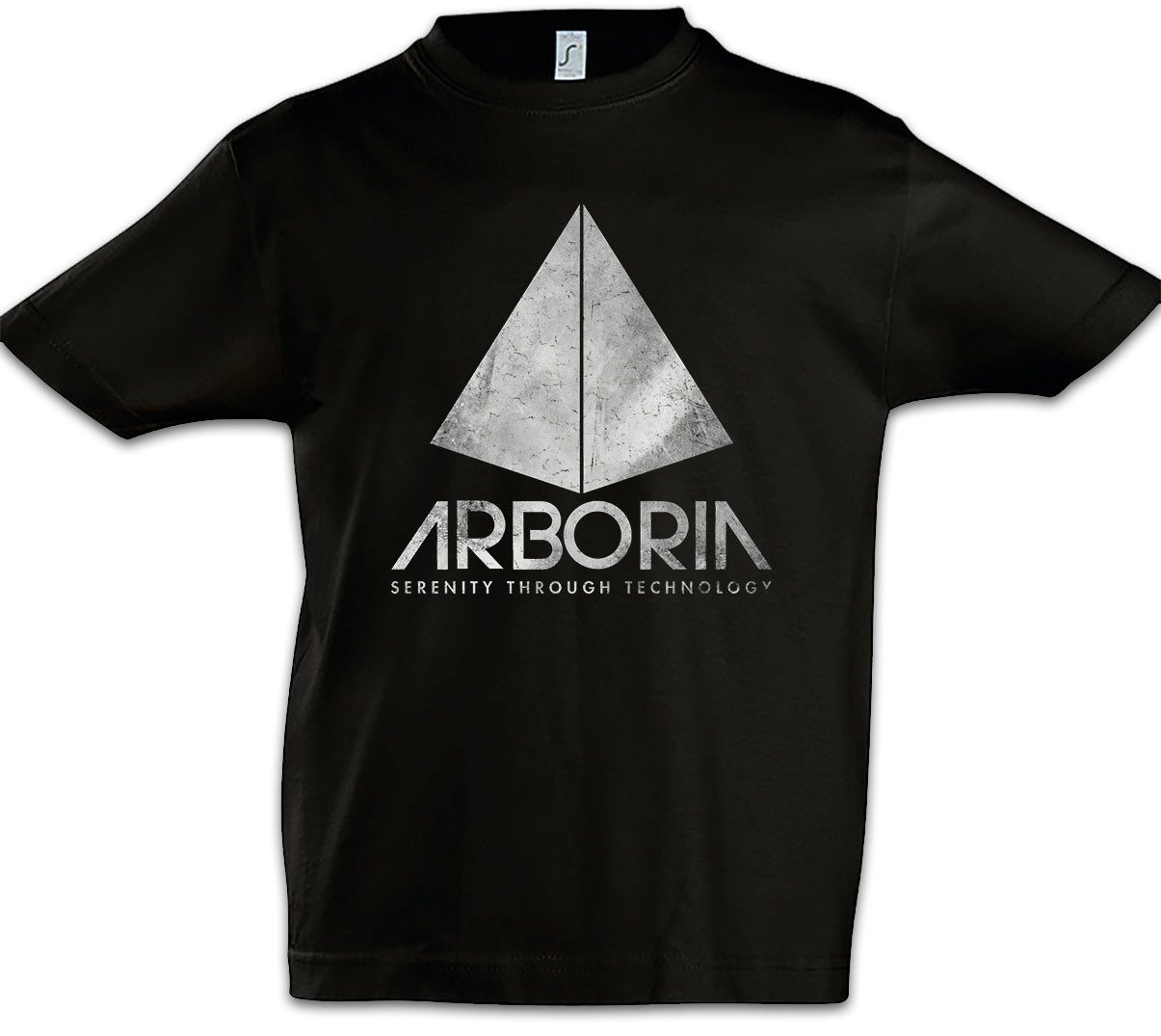 Print-Shirt Arboria Institute Kinder T-Shirt Beyond Panos Cosmatos The Black