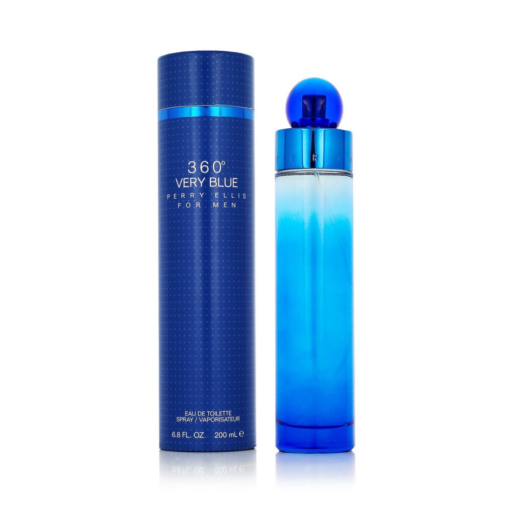 Perry Ellis Körperpflegeduft 360° Very Blue - EDT - Inhalt: 200 ml