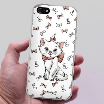 DeinDesign Handyhülle Aristocats Marie Disney Katze Marie Shy, Apple iPhone 5 Silikon Hülle Bumper Case Handy Schutzhülle